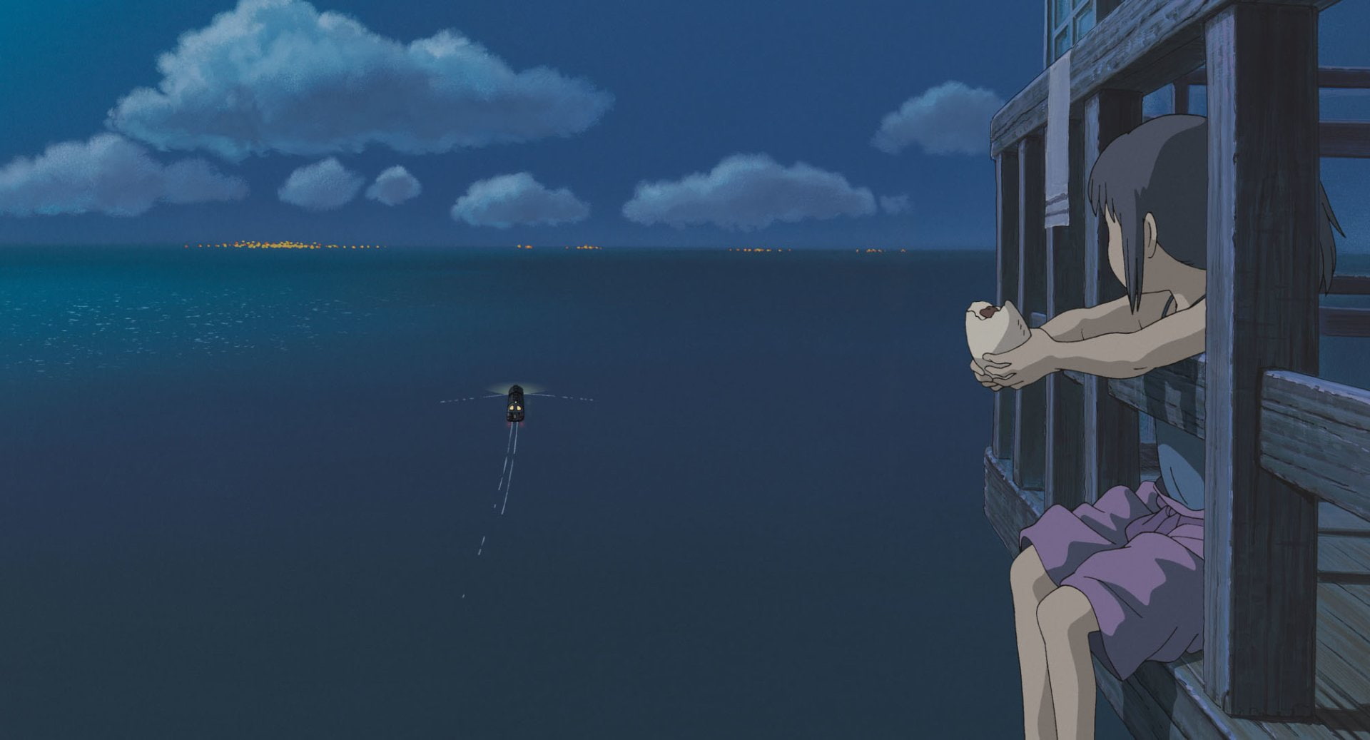 food, Movie, Spirited Away, holding, wallapper, girl, 1080P, anime, HD Wallpaper