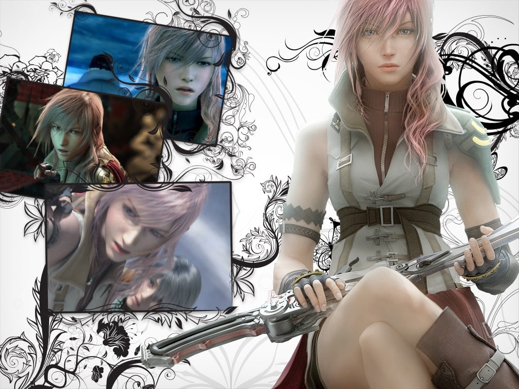 lightning, art, fantasy, final, hd, 480P, beautiful, Cool, video, games, game, HD Wallpaper