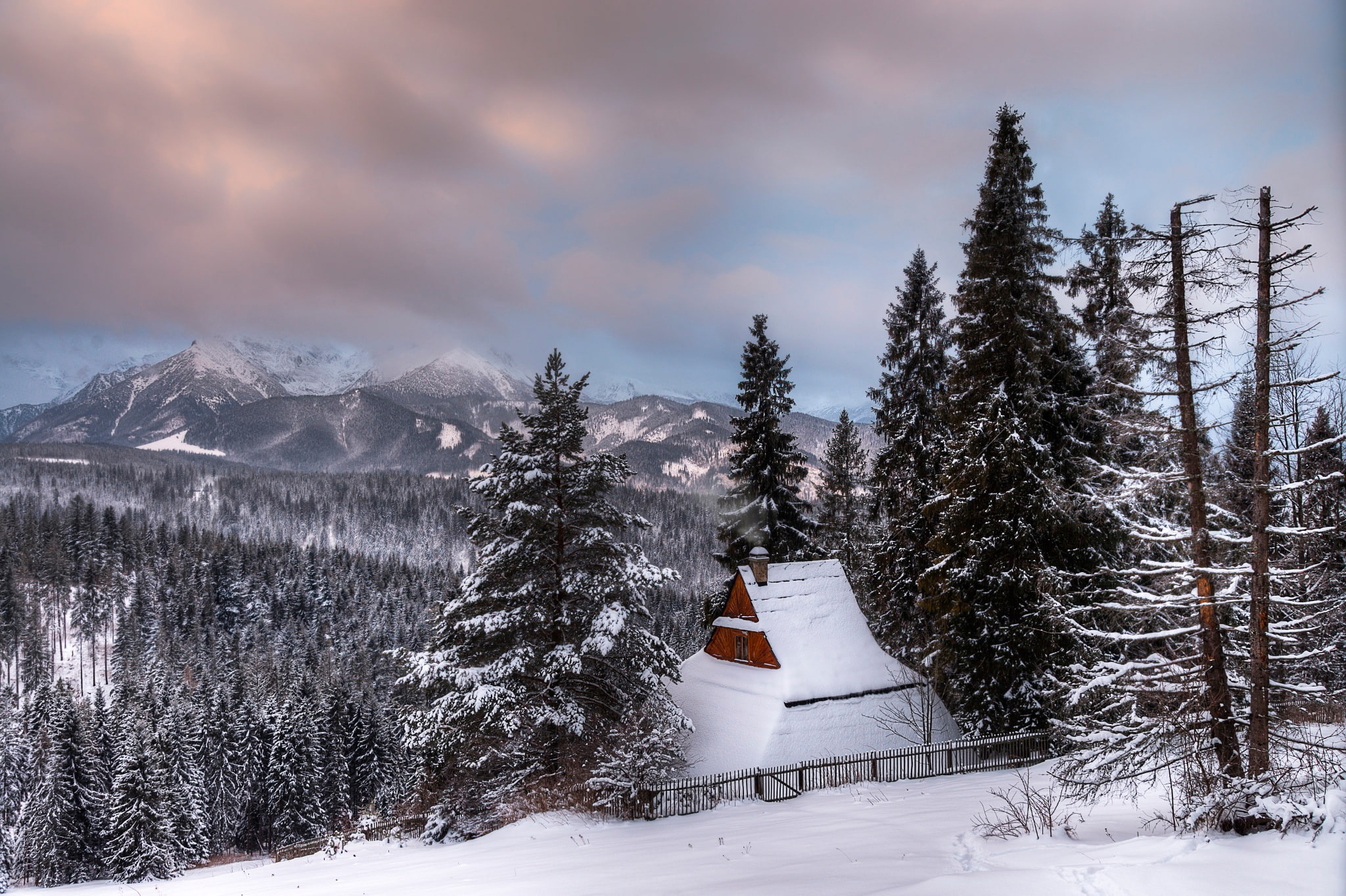 Poland, winter, 1080P, Zakopane, HD Wallpaper