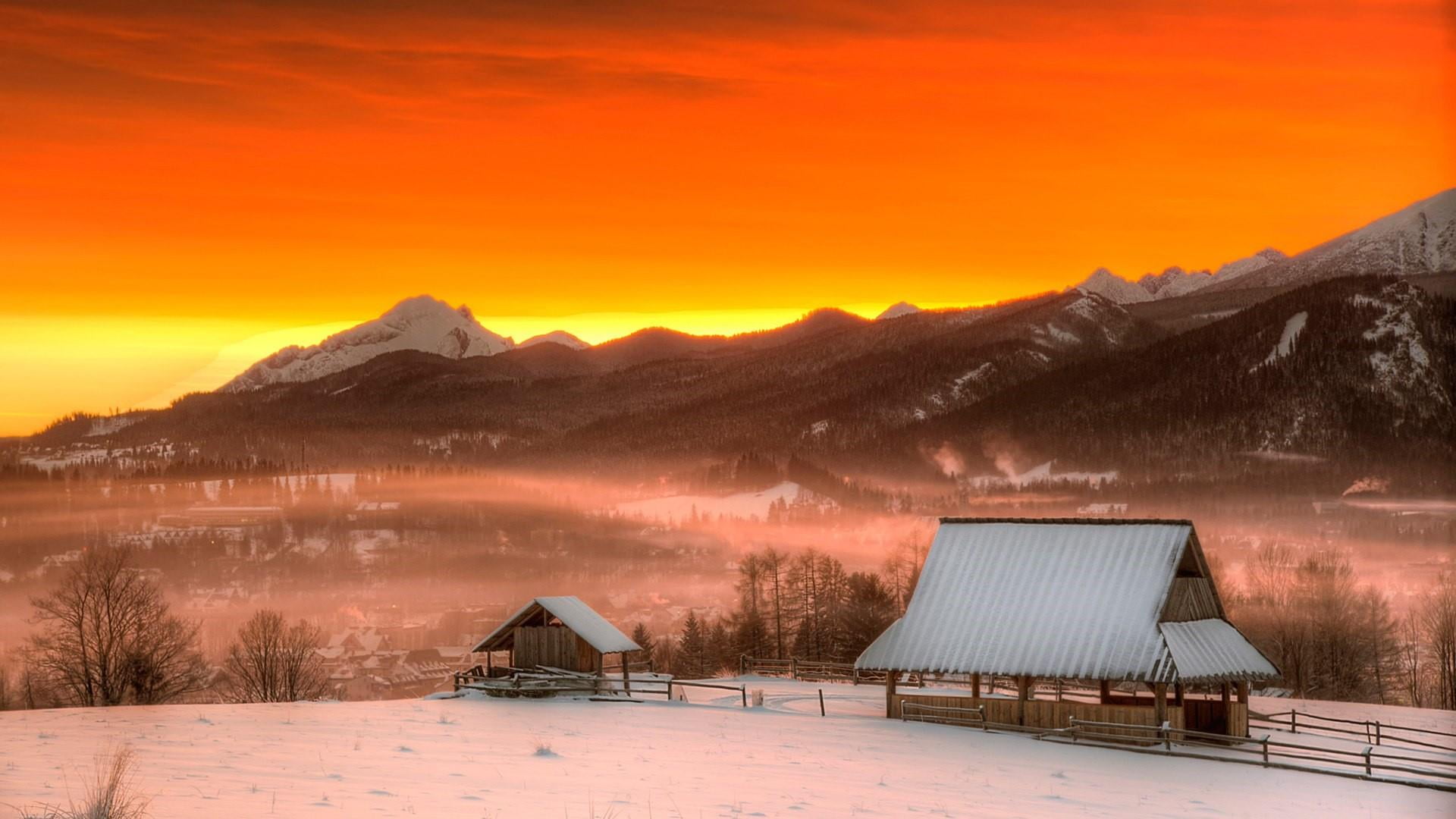 nature, sky, architecture, mountain, travel destinations, zakopane, environment, cloud - sky, atmosphere, outdoors, cloud, no people, mountain range, mountain peak, HD Wallpaper