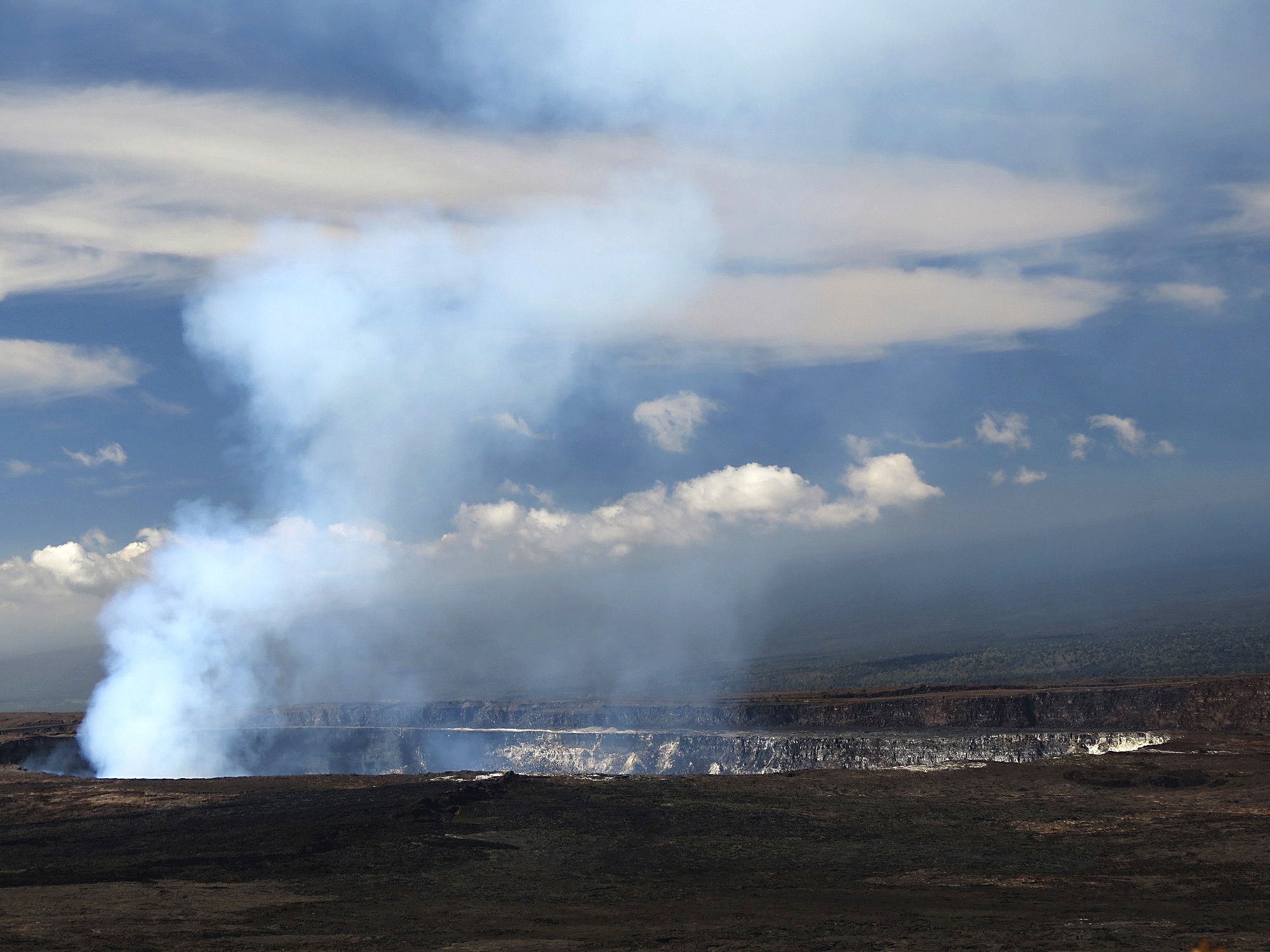 nature, heat - temperature, 1080P, power in nature, smoke - physical structure, steam, environment, scenics - nature, travel destinations, kilauea, hot spring, HD Wallpaper