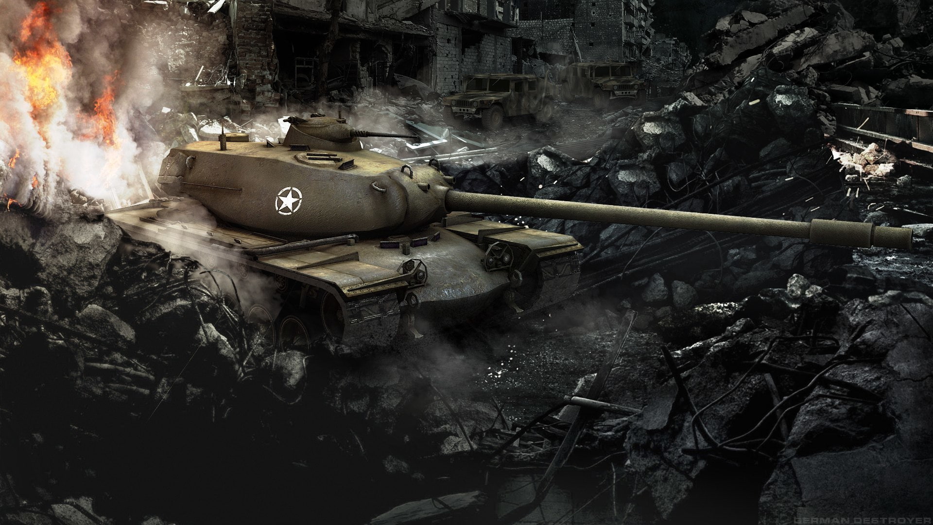 BigWorld, USA, 1080P, T110E5, WoT, World of Tanks, Wargaming.Net, tanks, tank, HD Wallpaper