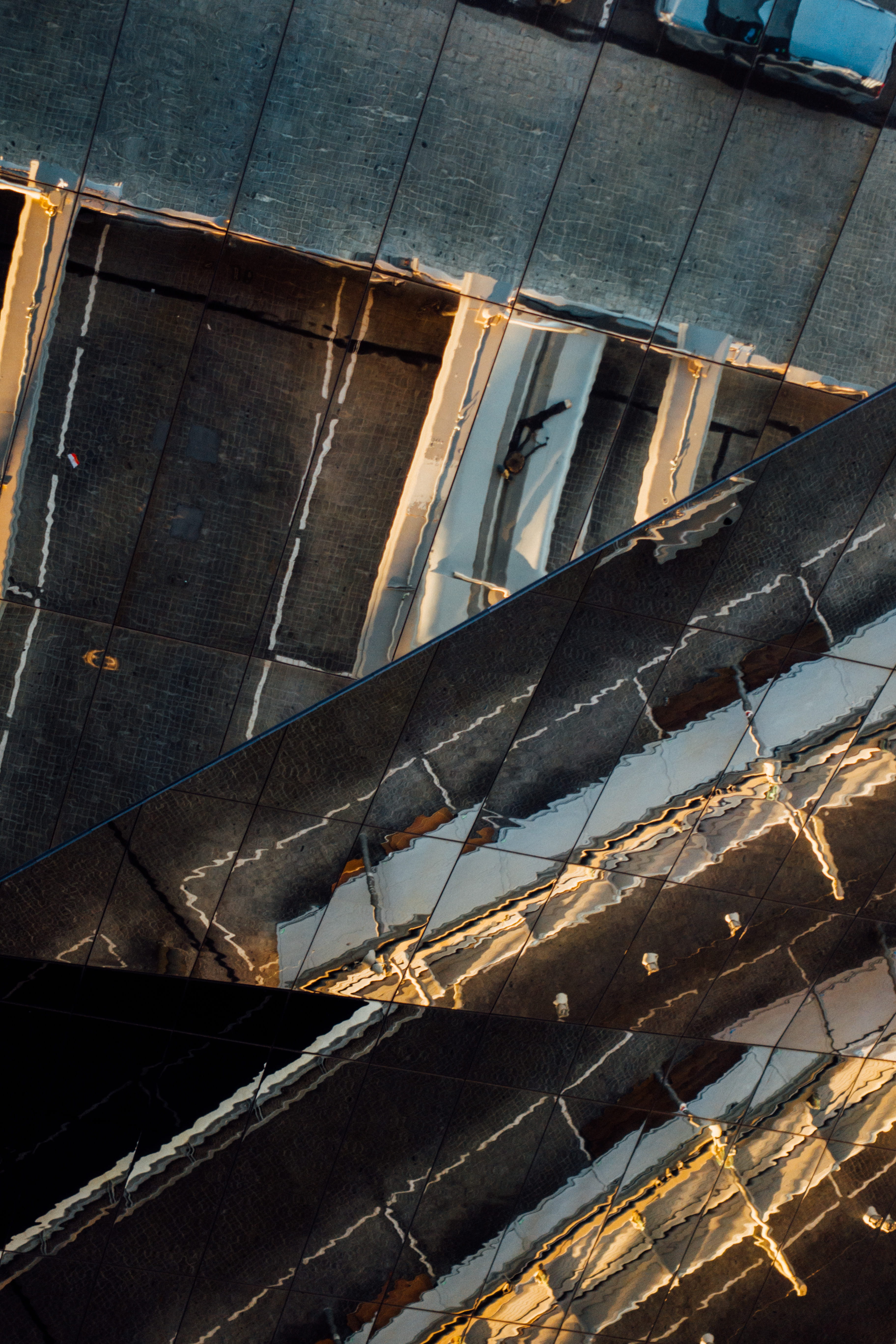sunlight, machine, spain, handrail, architecture, boat, built structure, barcelona, transportation, water, crystal, staircase, close-up, no people, banister, Phone HD Wallpaper