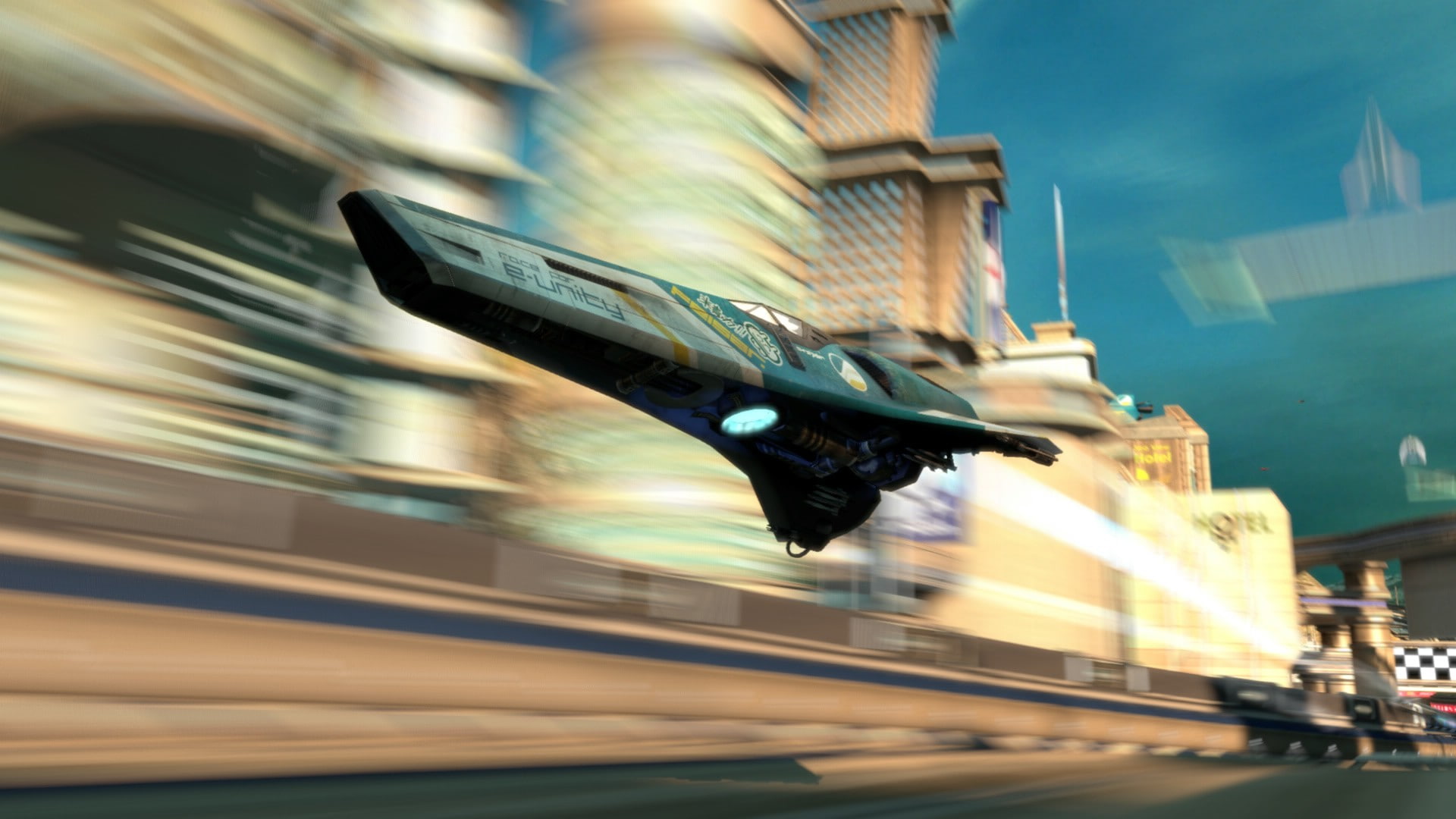 Wipeout, 1080P, speed, one animal, flying, mode of transportation, built structure, day, no people, mid-air, animal, video games, Feisar, animal themes, HD Wallpaper