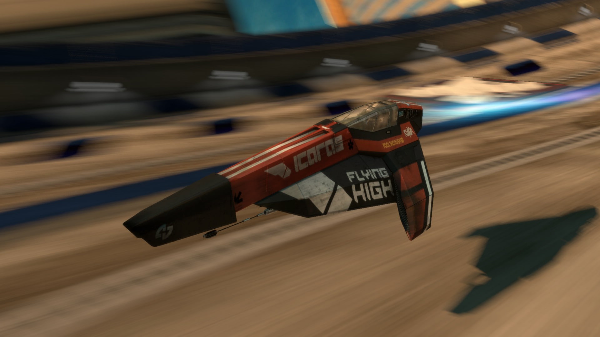Icaras, motion, still life, wood - material, competition, indoors, focus on foreground, 1080P, mode of transportation, table, Wipeout HD, no people, speed, HD Wallpaper