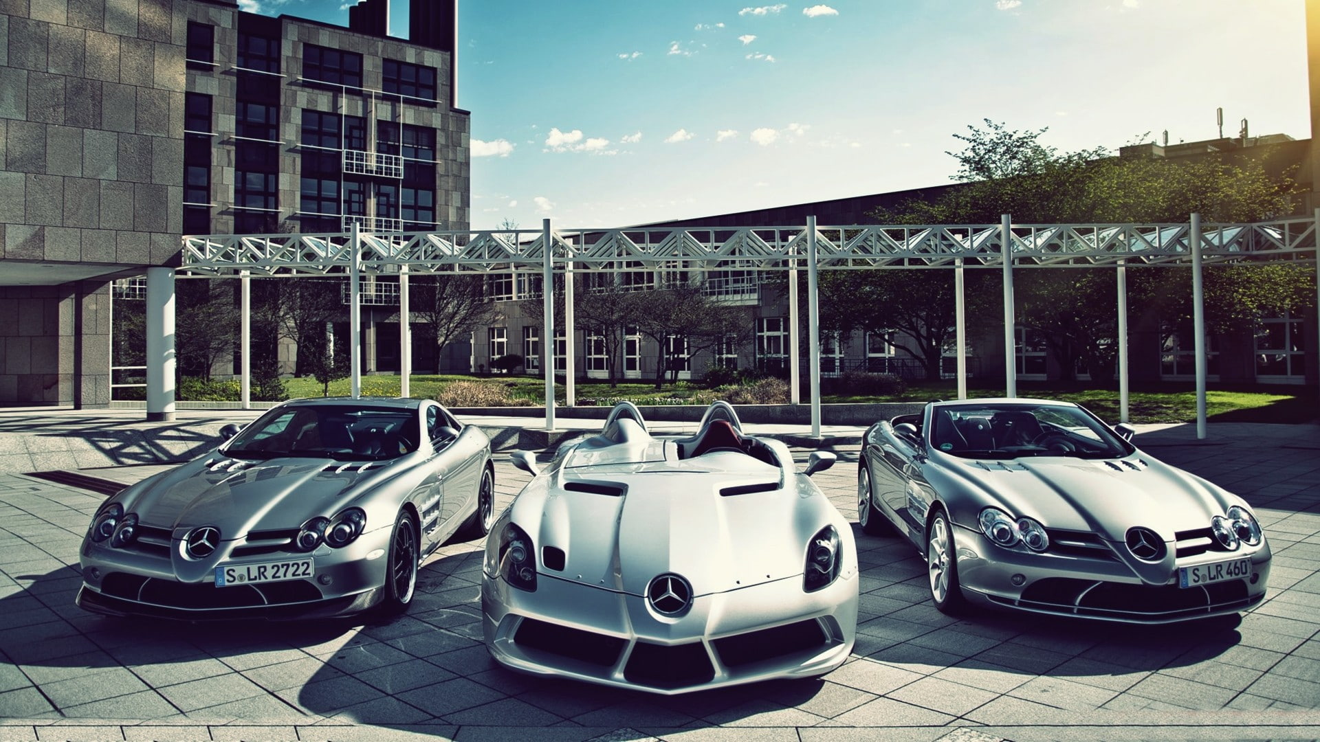 722, 1080P, mercedes, slr, mclaren, hd, cars, HD Wallpaper