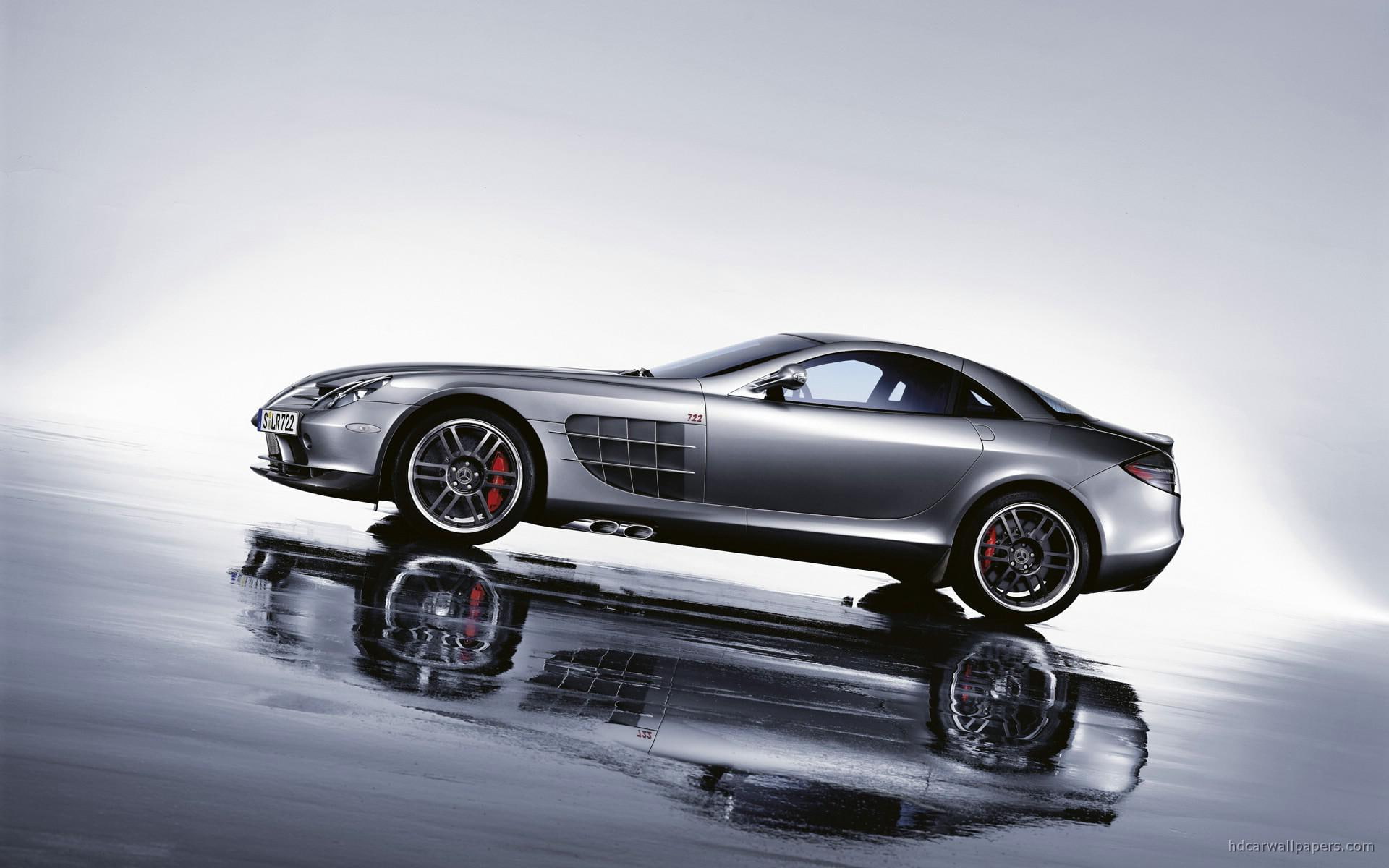 silver, mercedes benz, mercedes, 1080P, slr, mclaren, cars, edition, HD Wallpaper