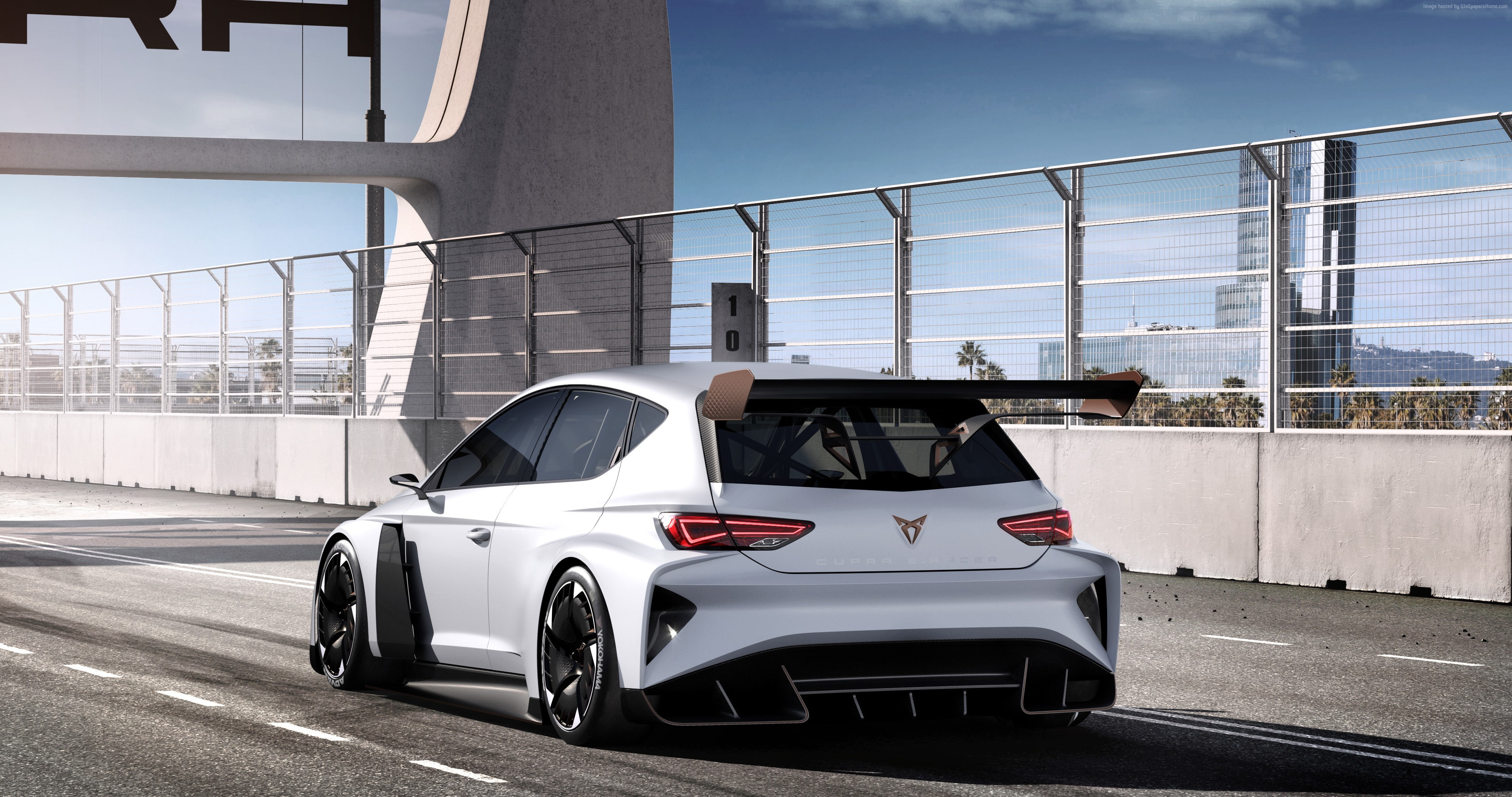 Seat Cupra E-Racer, 4K, electric car, 4K, HD Wallpaper