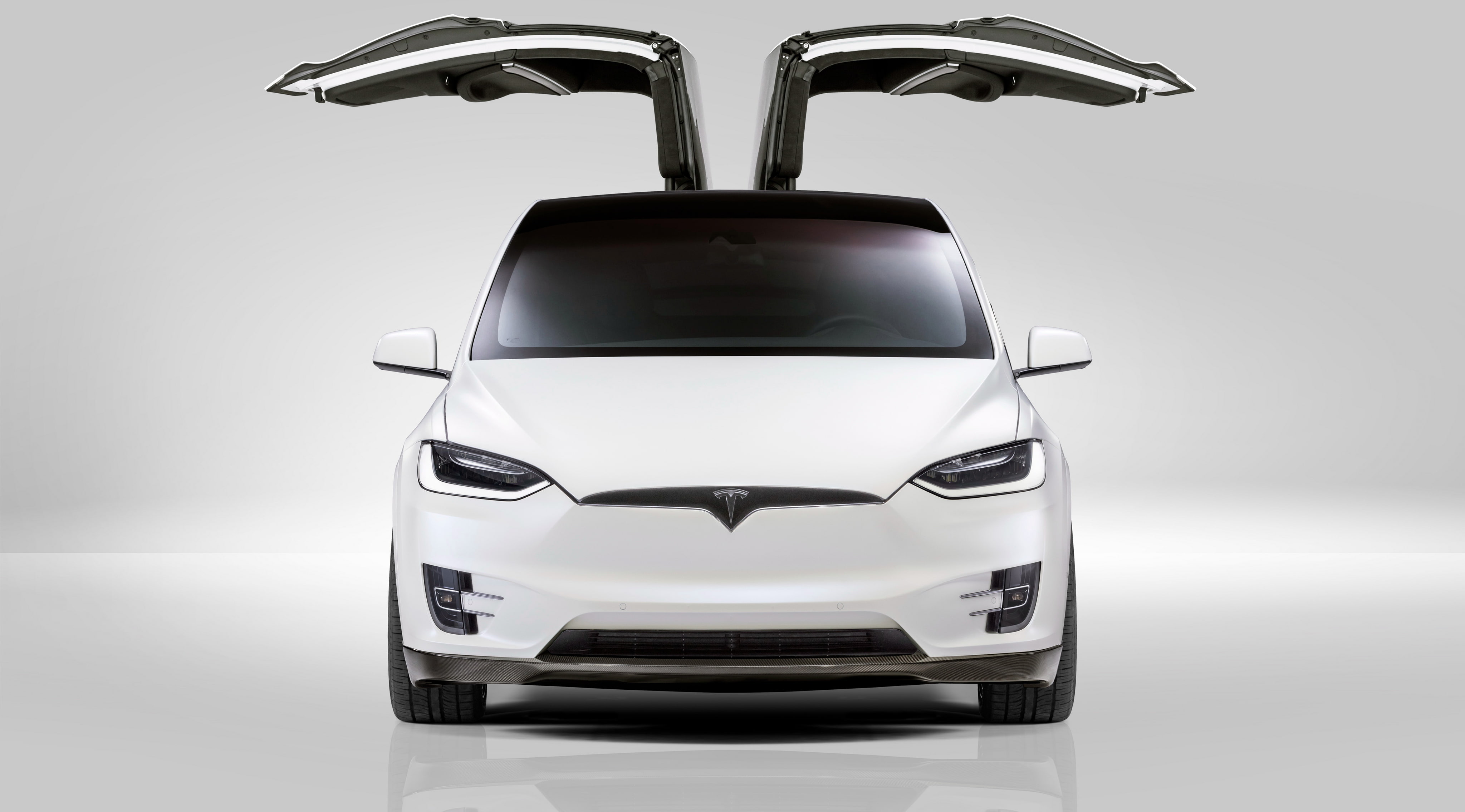 4K, 4K, Tesla Model X, 2017, Novitec, HD Wallpaper