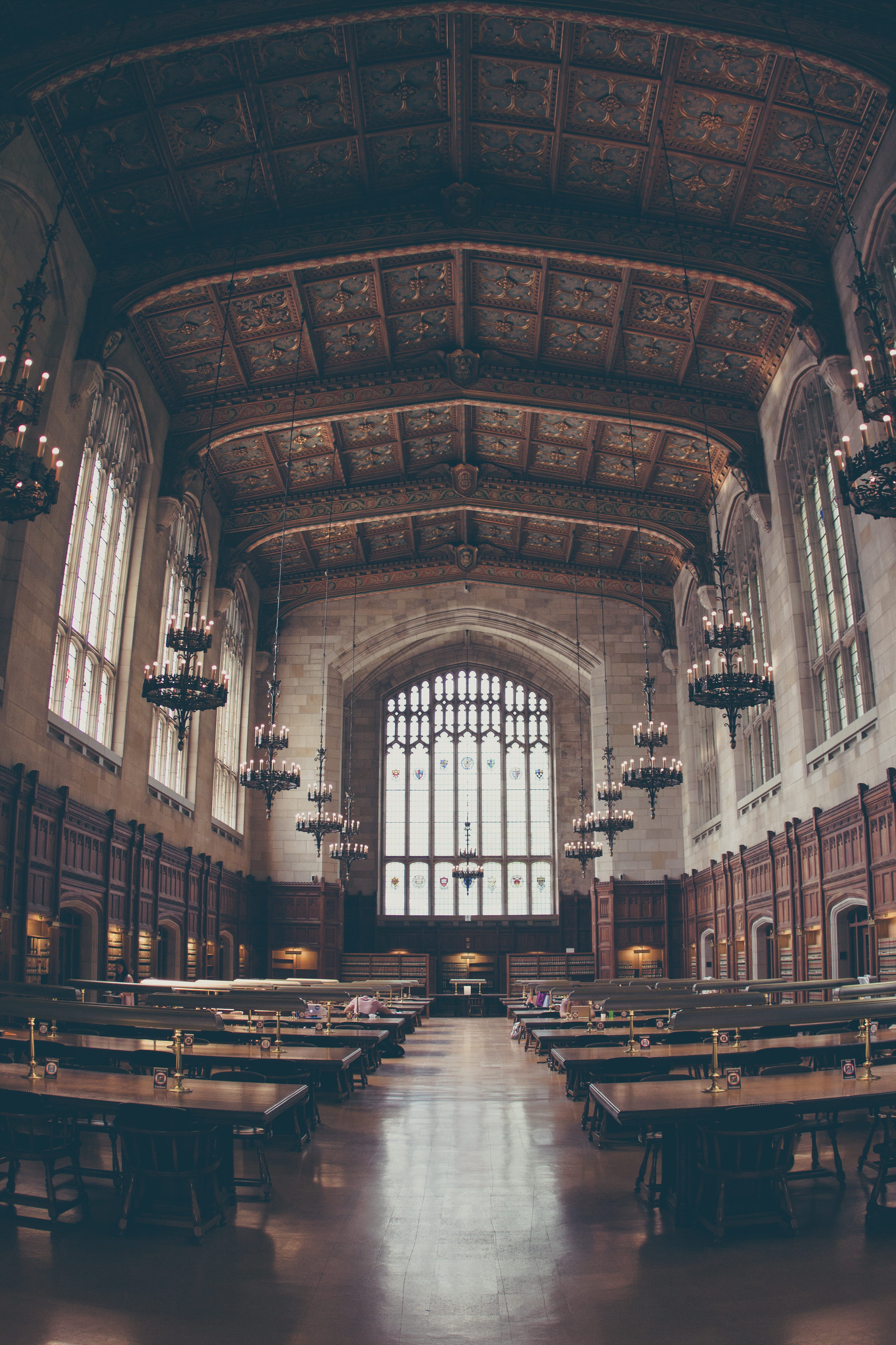pew, library, indoors, bench, ann arbor, in a row, religion, no people, aisle, chair, built structure, united states, seat, spirituality, architecture, Phone HD Wallpaper