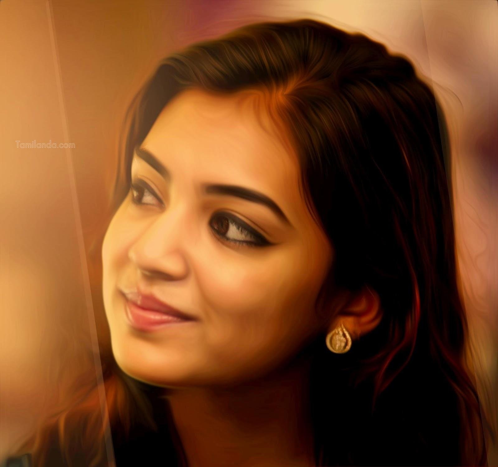 indian, bollywood, nazriya, model, babe, actress, 720P, HD Wallpaper