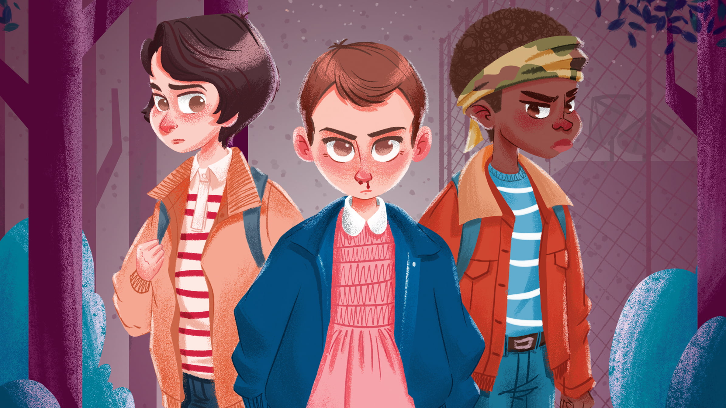 Eleven (Stranger Things), Stranger Things, 1080P, Lucas Sinclair, TV Show, HD Wallpaper