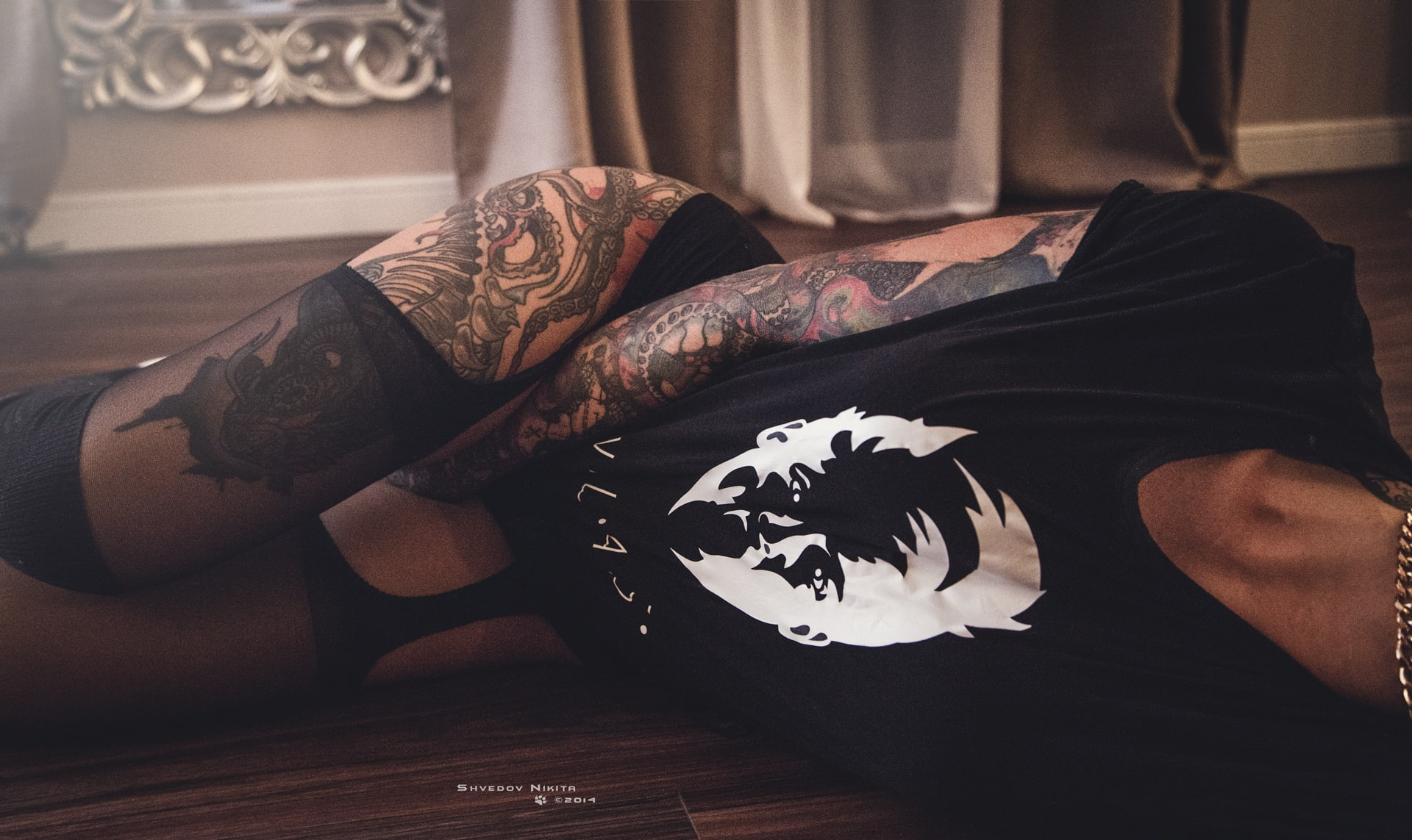 photography, hand, tattoo, Nikita Shvedov, girl, photographer, 1080P, HD Wallpaper