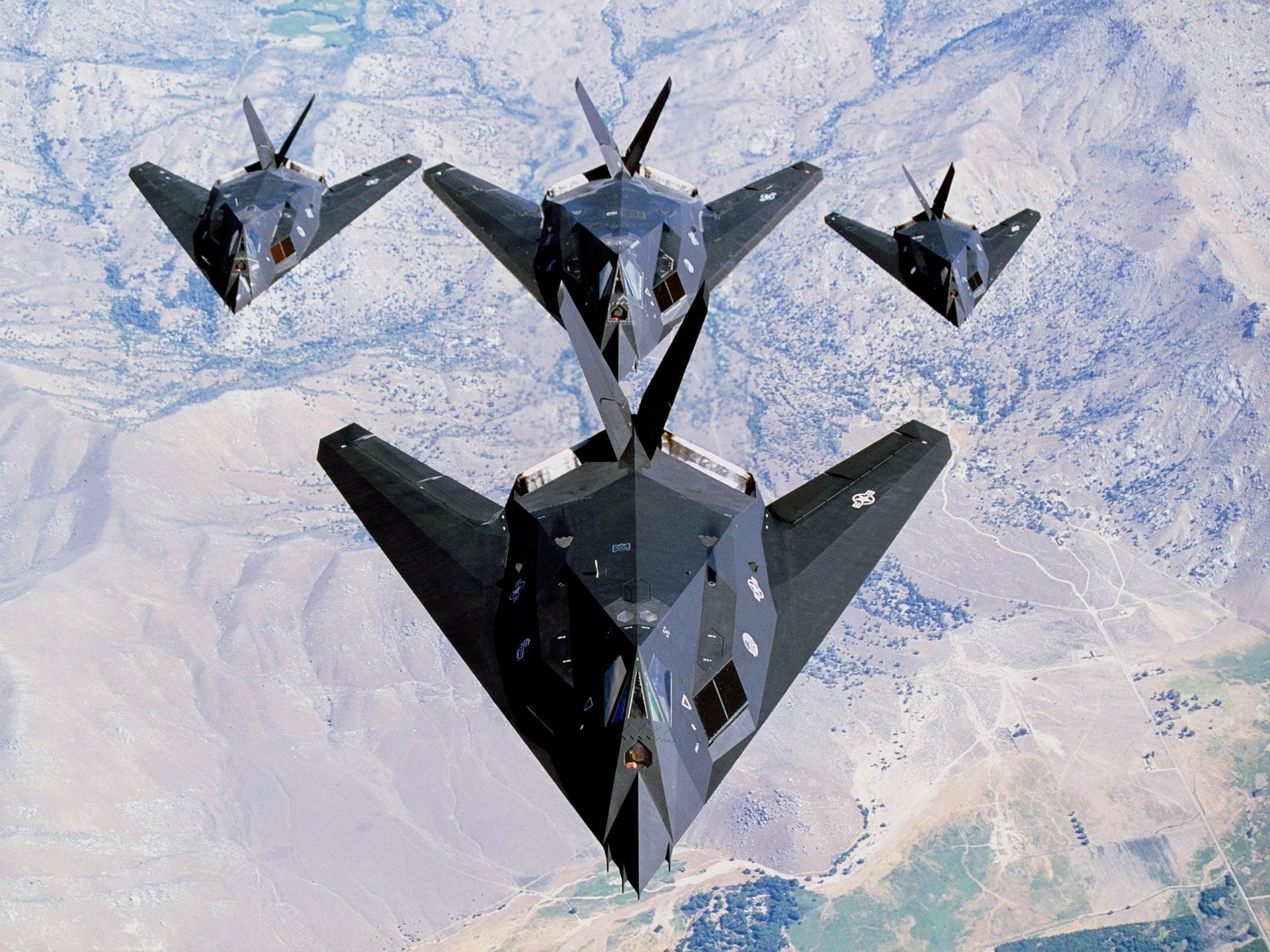 Military Aircrafts, Lockheed F-117 Nighthawk, 1080P, HD Wallpaper