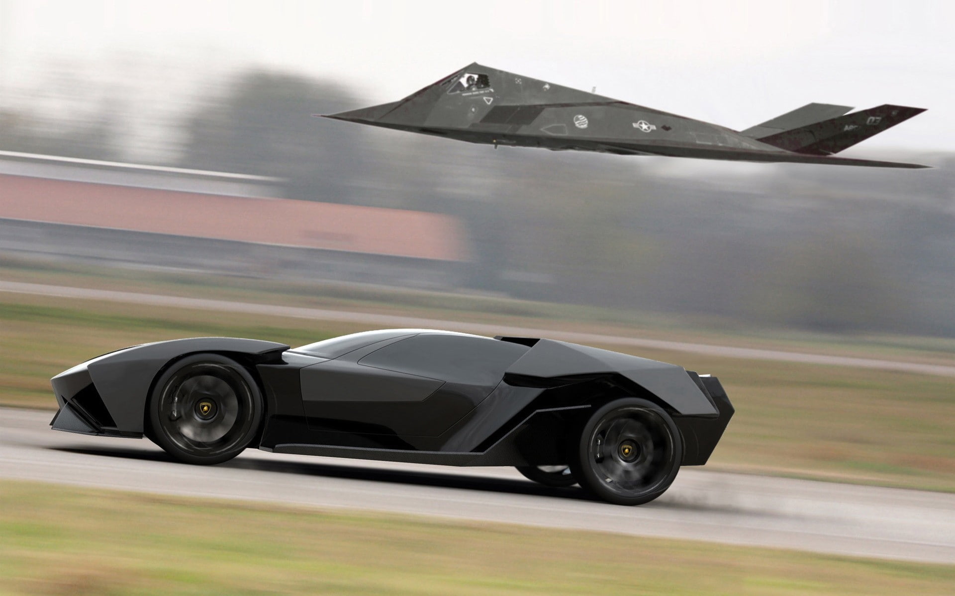 aircraft, x, art, Military, hd, f, aircrafts, cars, nighthawk, 1080P, HD Wallpaper