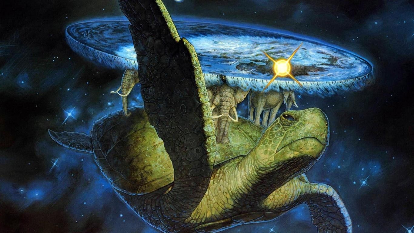 720P, Terry Pratchett, fantasy art, Discworld, HD Wallpaper