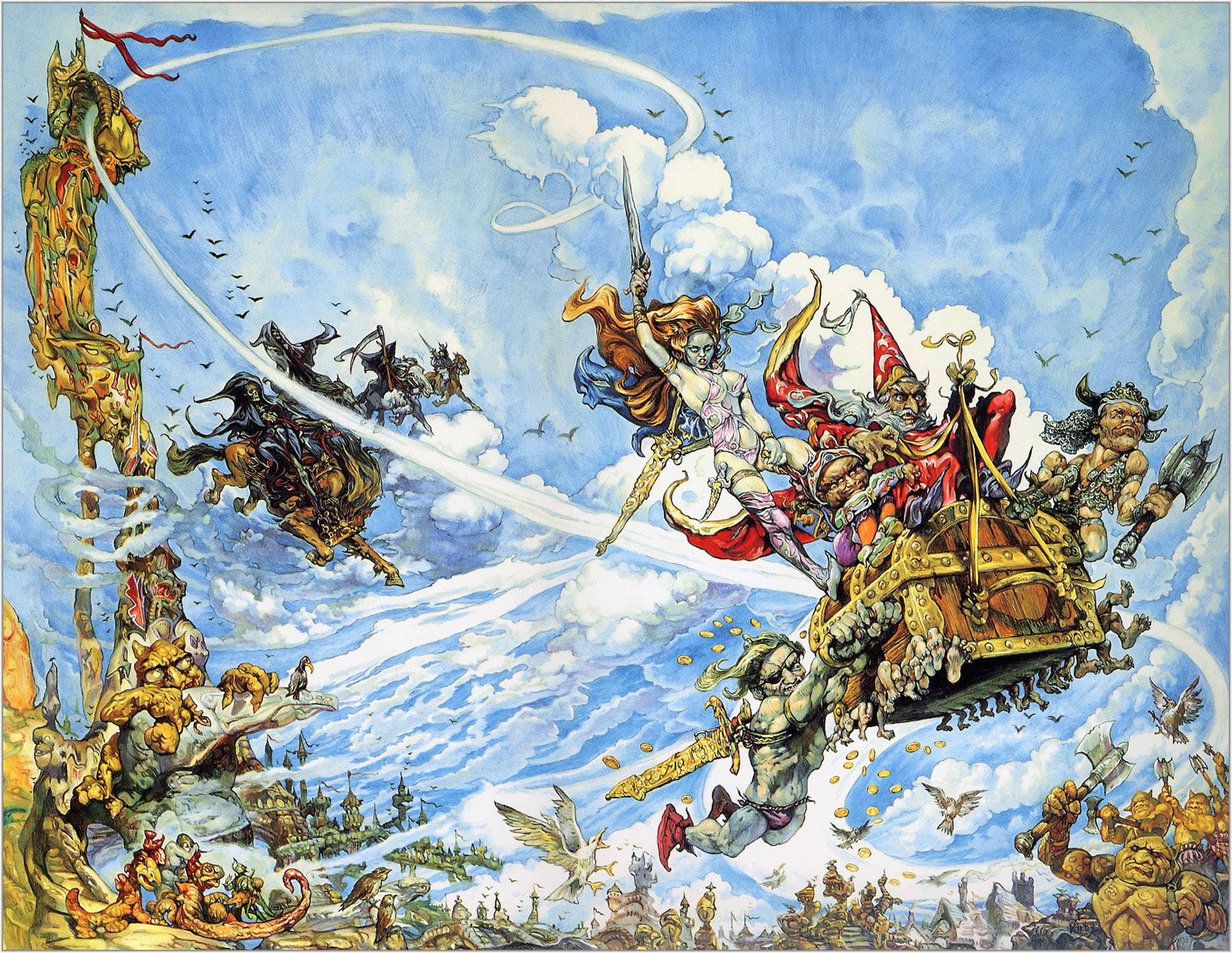 1080P, books, Discworld, HD Wallpaper