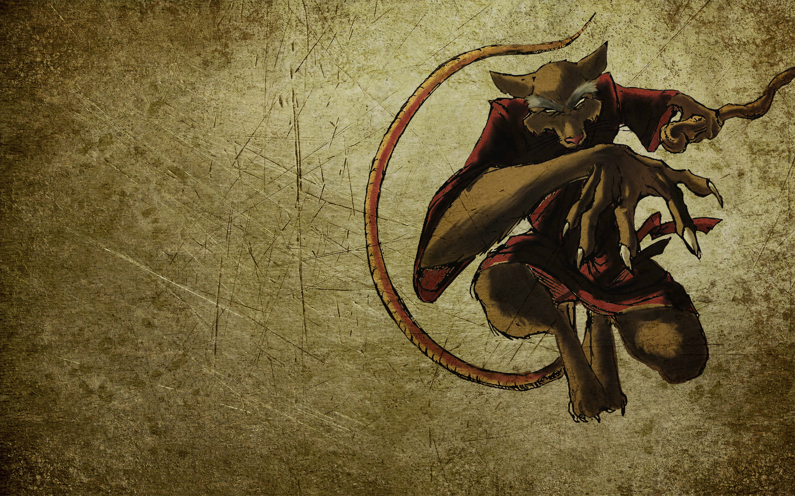tmnt, 2K, cartoon/comic, mutant, teenage, turtles, hd, splinter, ninja, HD Wallpaper