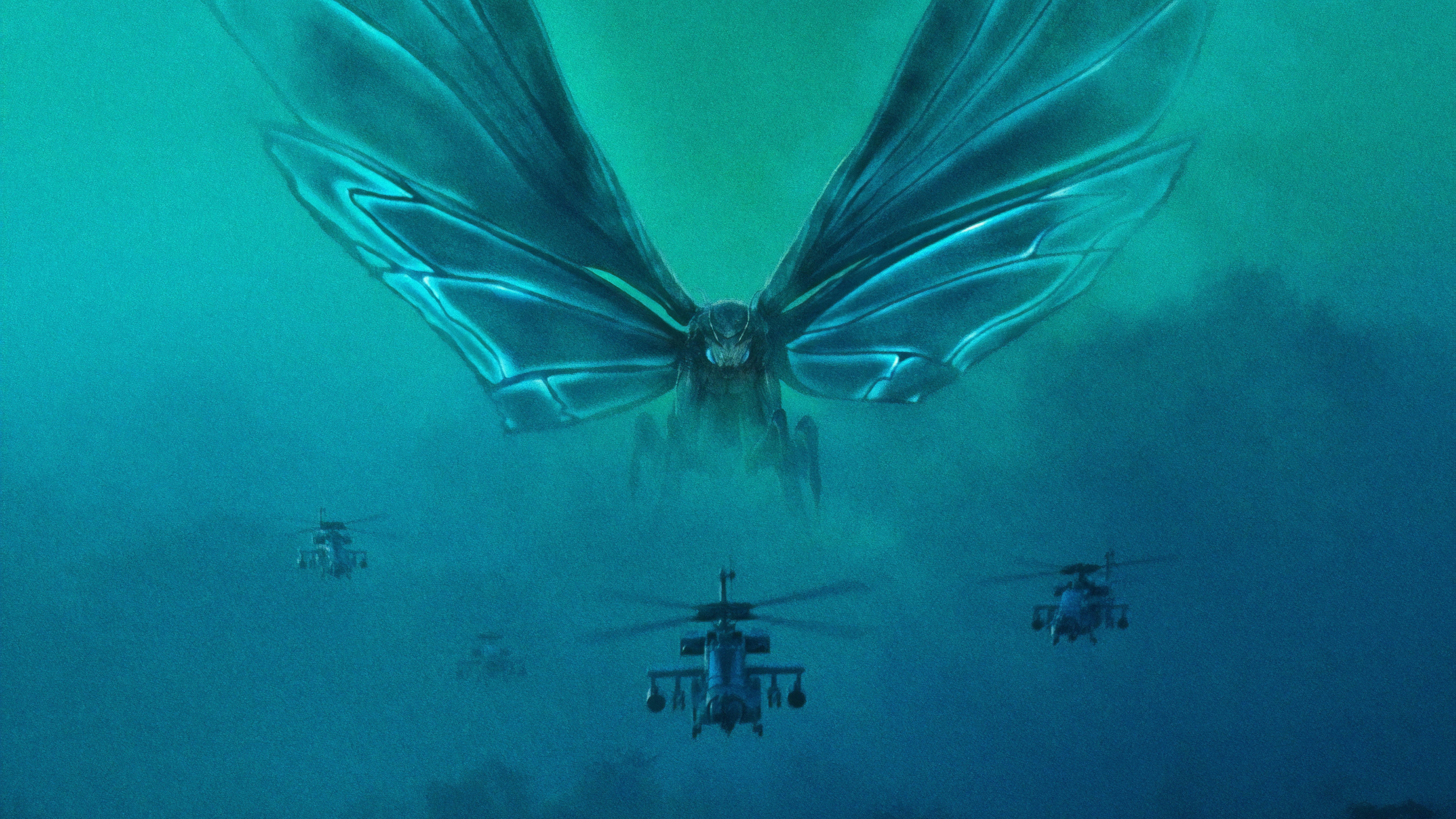 monsters, mothra, 5K, godzilla, king, HD Wallpaper