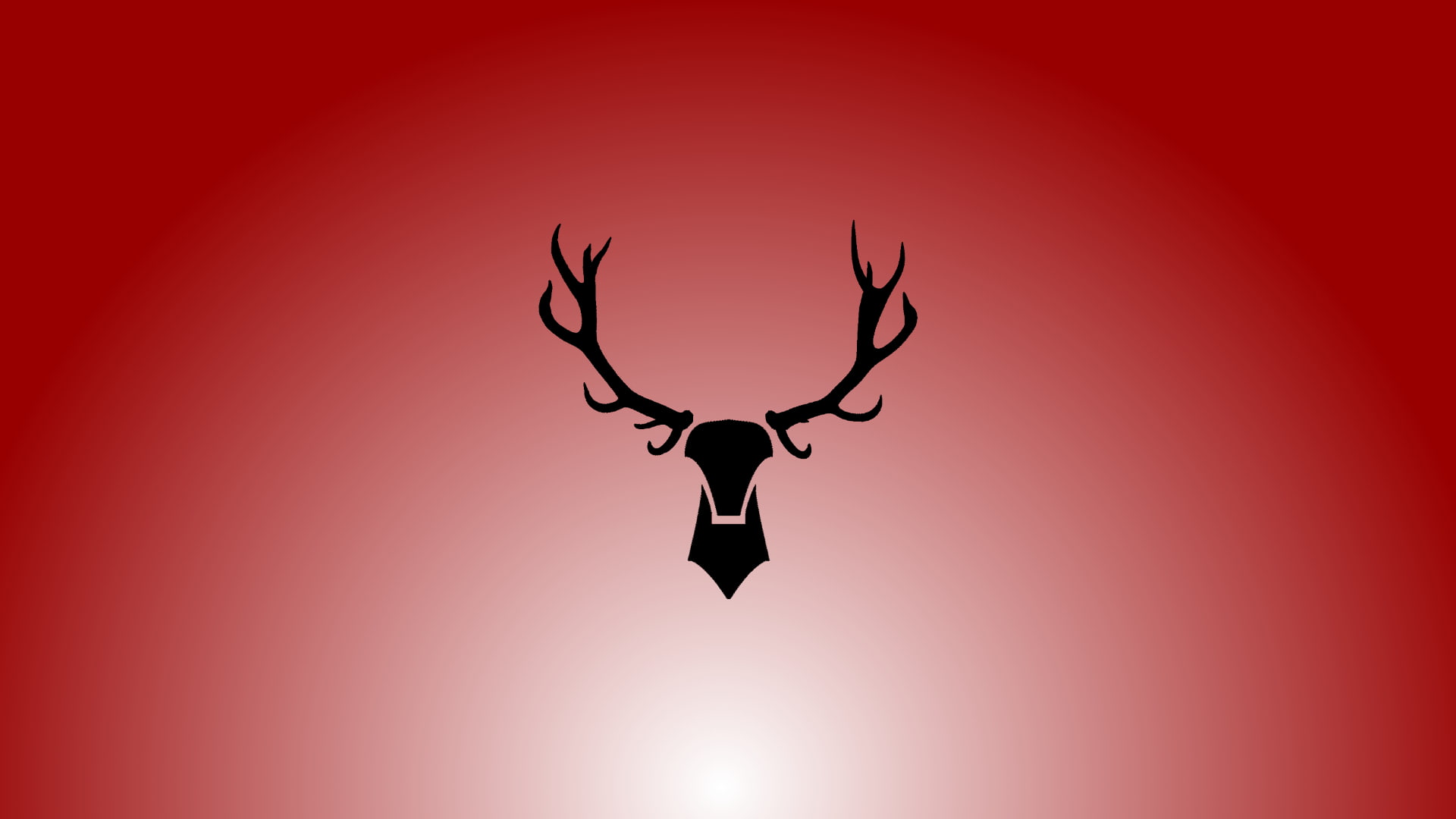 animal, animal wildlife, colored background, simple background, antler, copy space, studio shot, animal head, 1080P, herbivorous, deer, no people, animal body part, HD Wallpaper