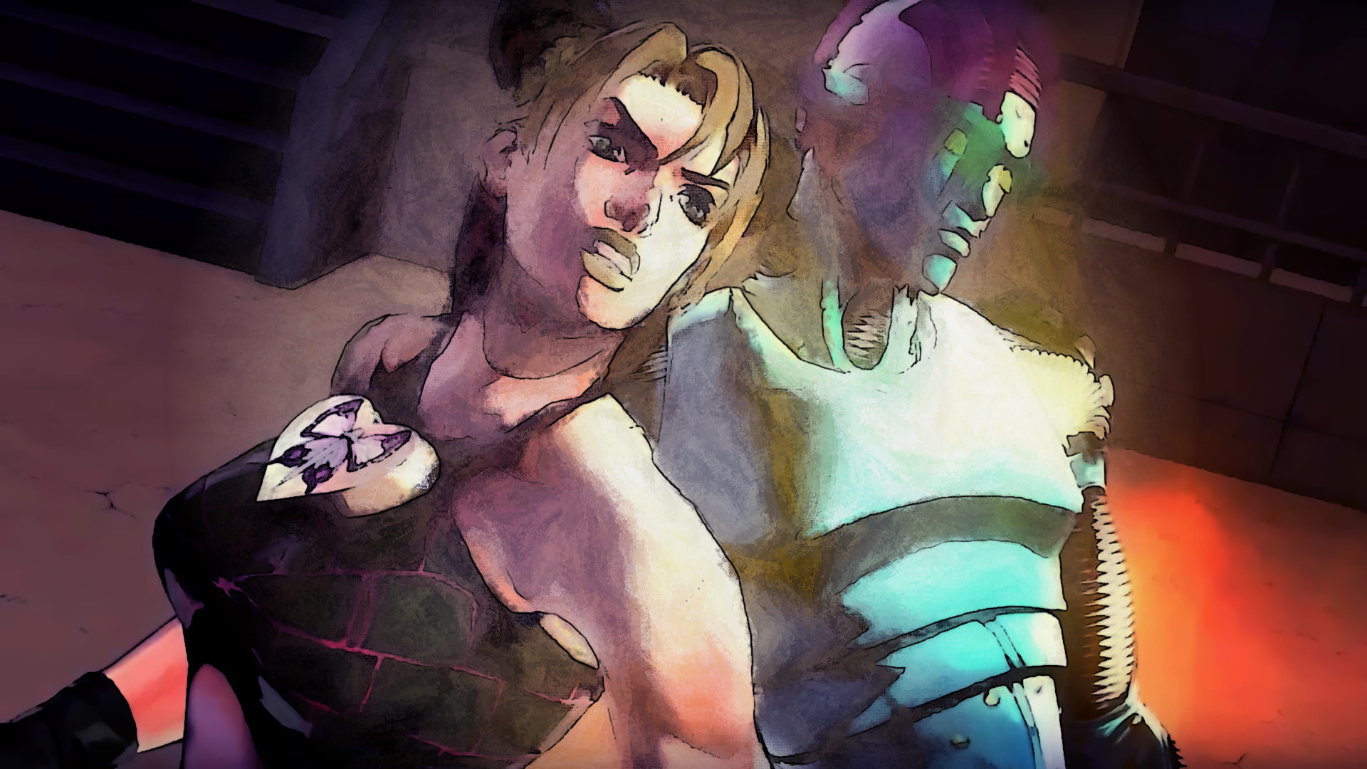 Jolyne Cujoh, Stone Free (Jojos Bizarre Adventure), Anime, Jojos Bizarre Adventure, 1080P, HD Wallpaper