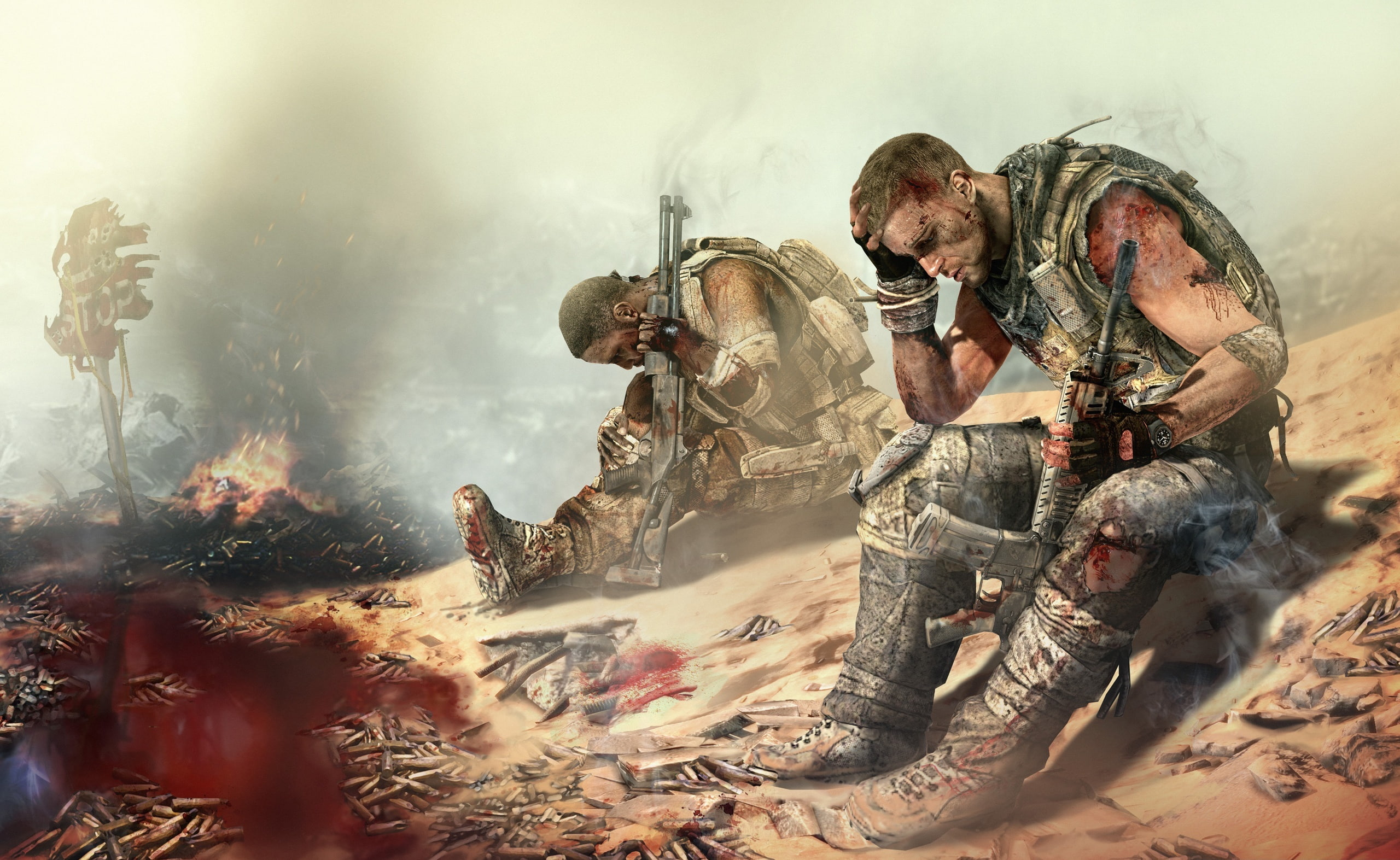 assault, security, rifles, fighting, Artwork, military uniform, weapon, military, holding, government, concept art, aggression, men, conflict, ops, protection, HD Wallpaper