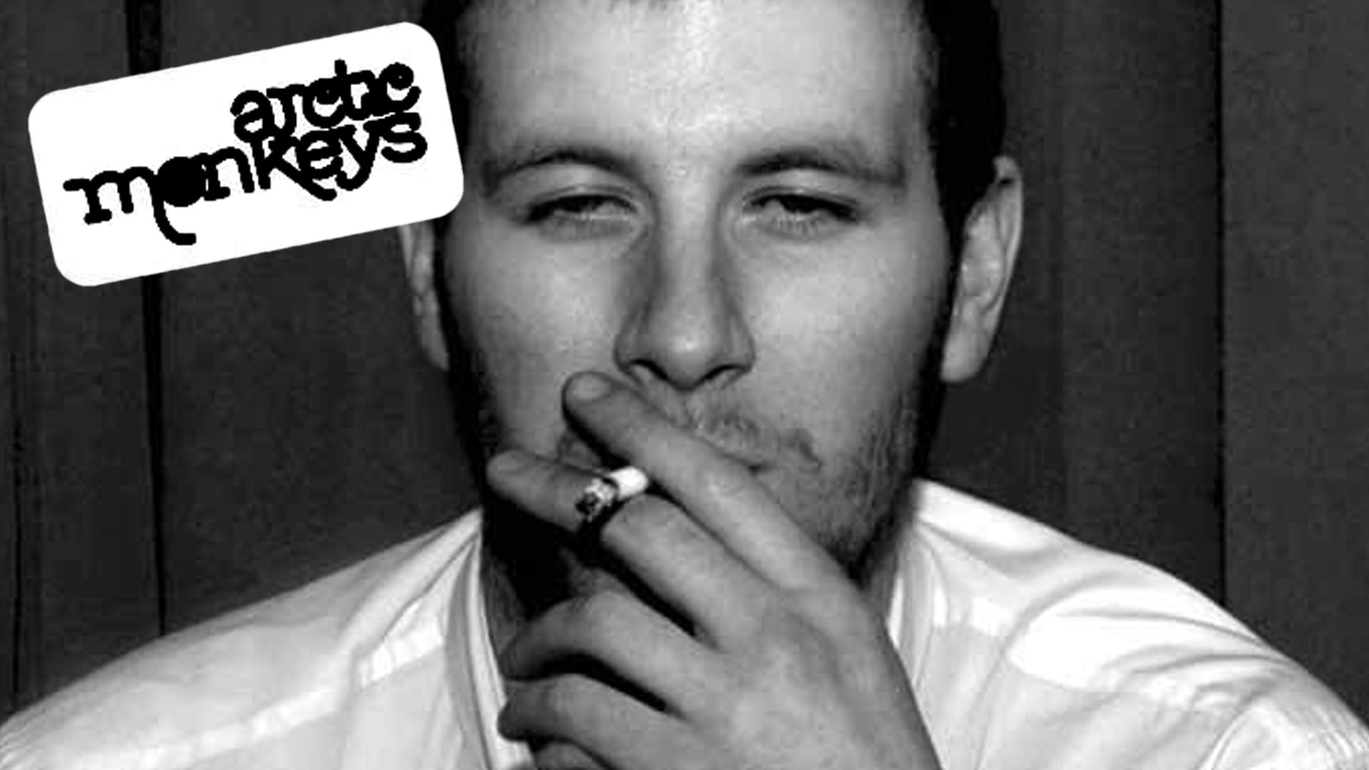 Arctic Monkeys, sign, smoking issues, social issues, human body part, adult, headshot, Band (Music), portrait, bad habit, communication, holding, 1080P, HD Wallpaper