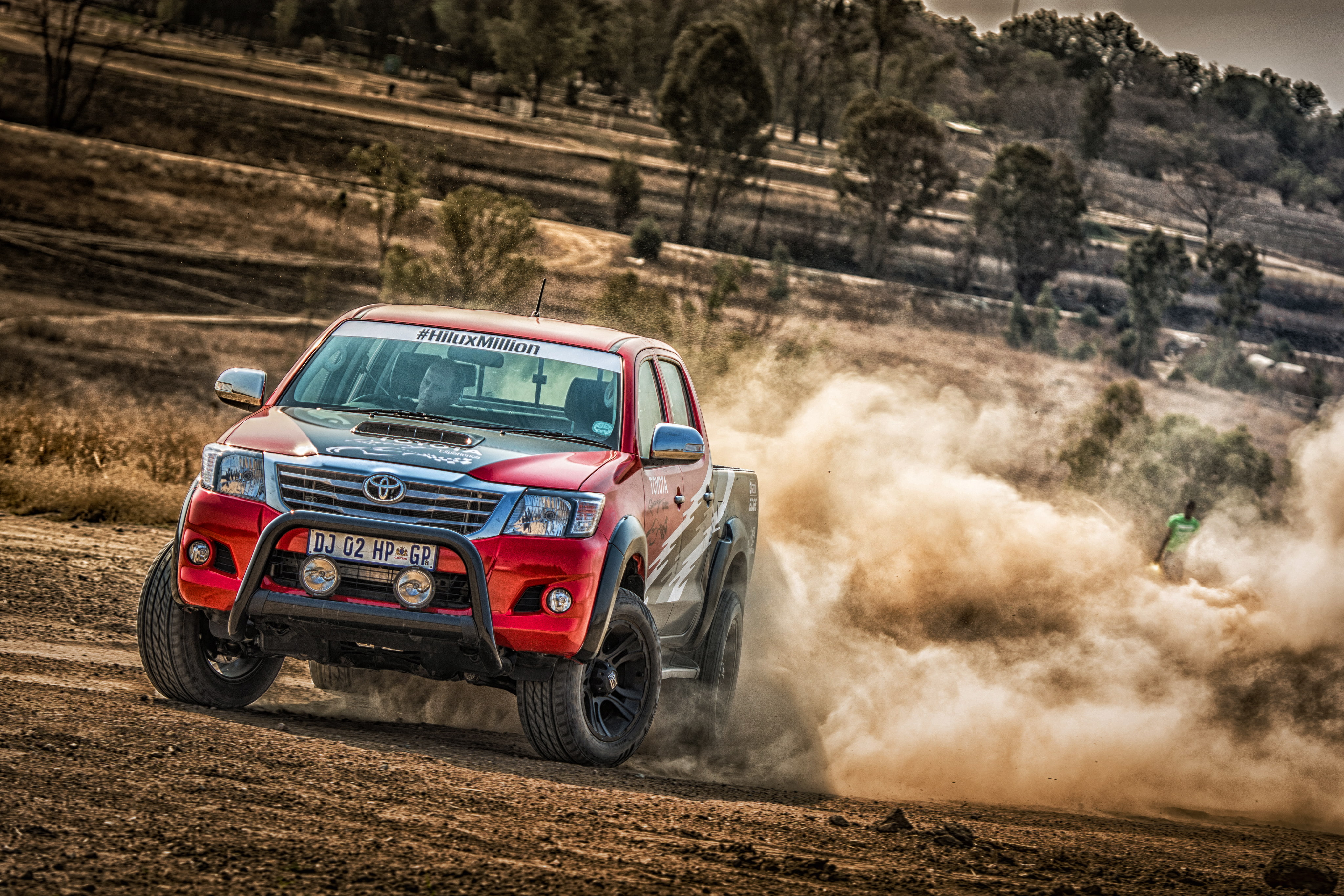 Hilux, Toyota, 2015, 4K, pickup, HD Wallpaper