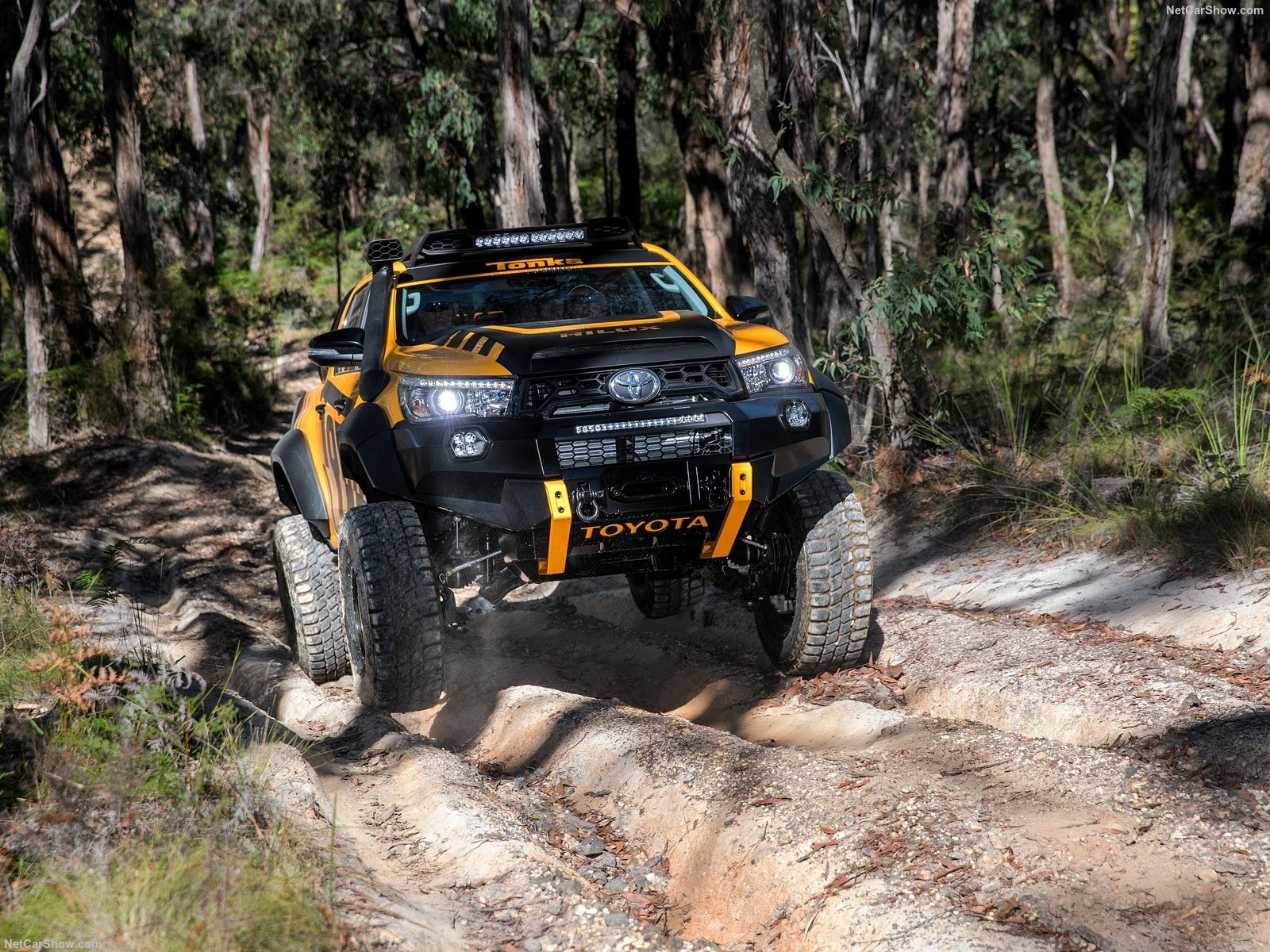 truck, pickup, hilux, toyota, concept, 2017, tonka, 720P, HD Wallpaper