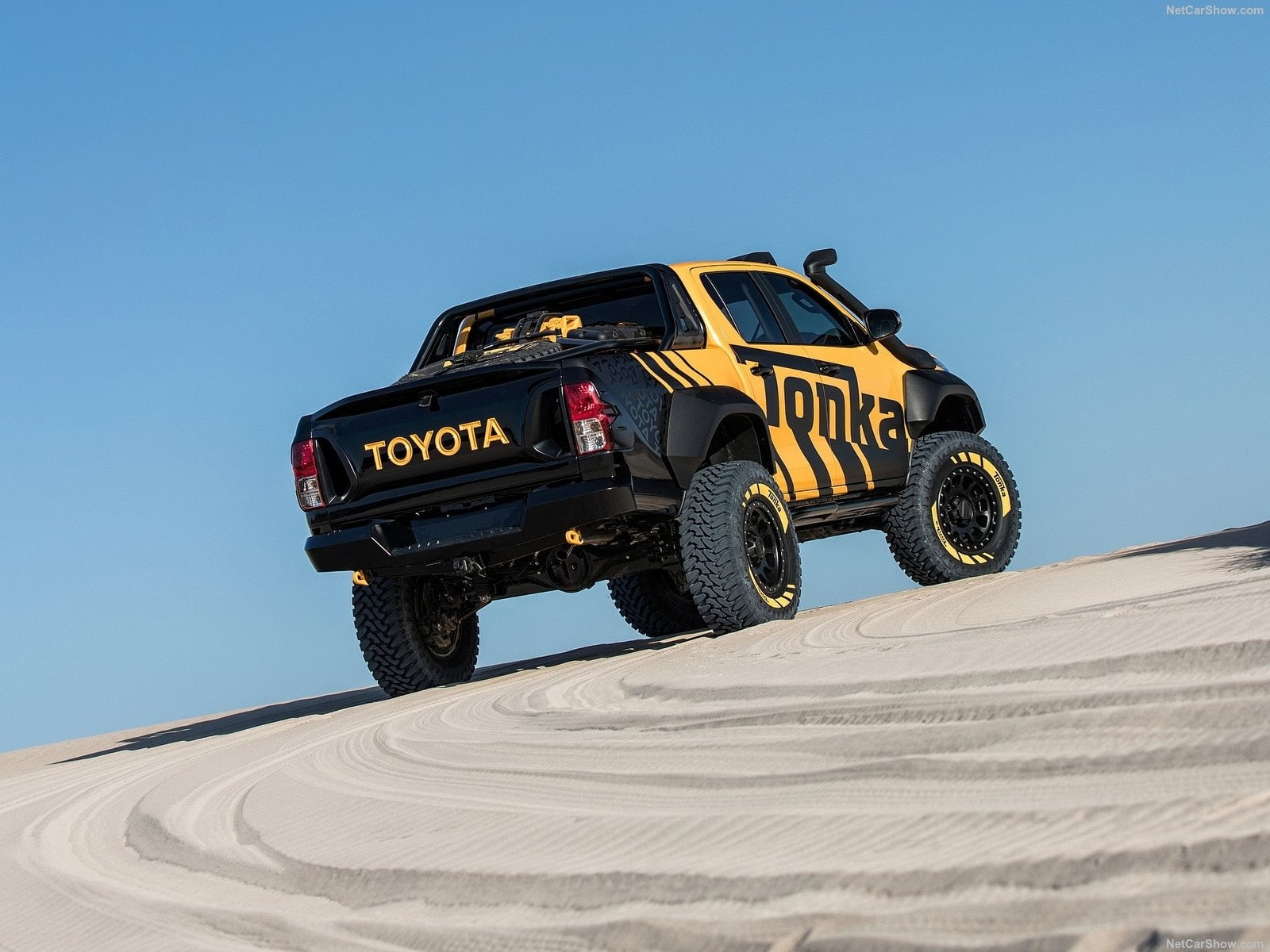 toyota, concept, 720P, hilux, 2017, tonka, truck, pickup, HD Wallpaper