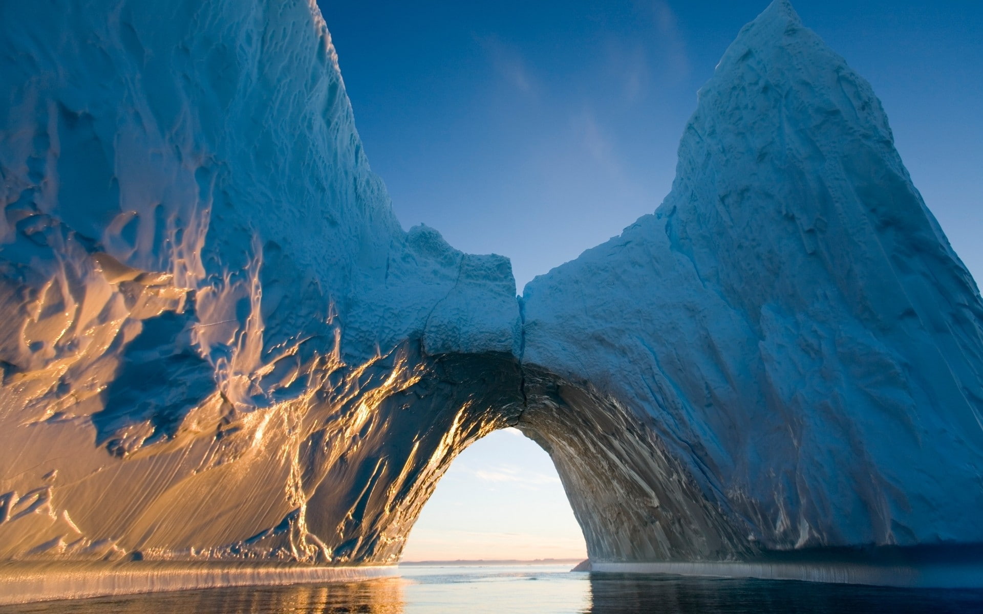 nature, winter, Arctic, iceberg, 1080P, HD Wallpaper