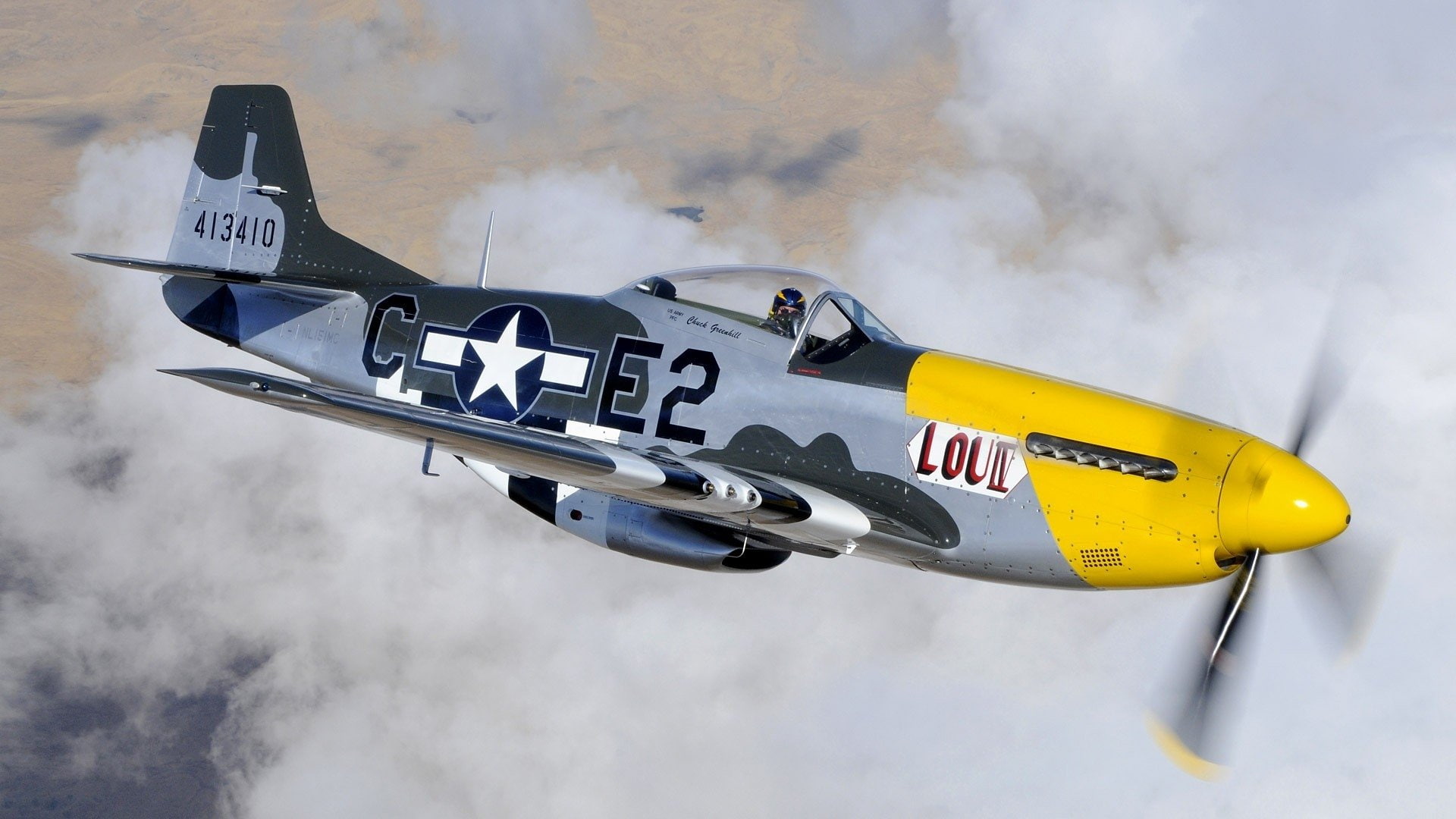 Military Aircrafts, 1080P, North American P-51 Mustang, HD Wallpaper