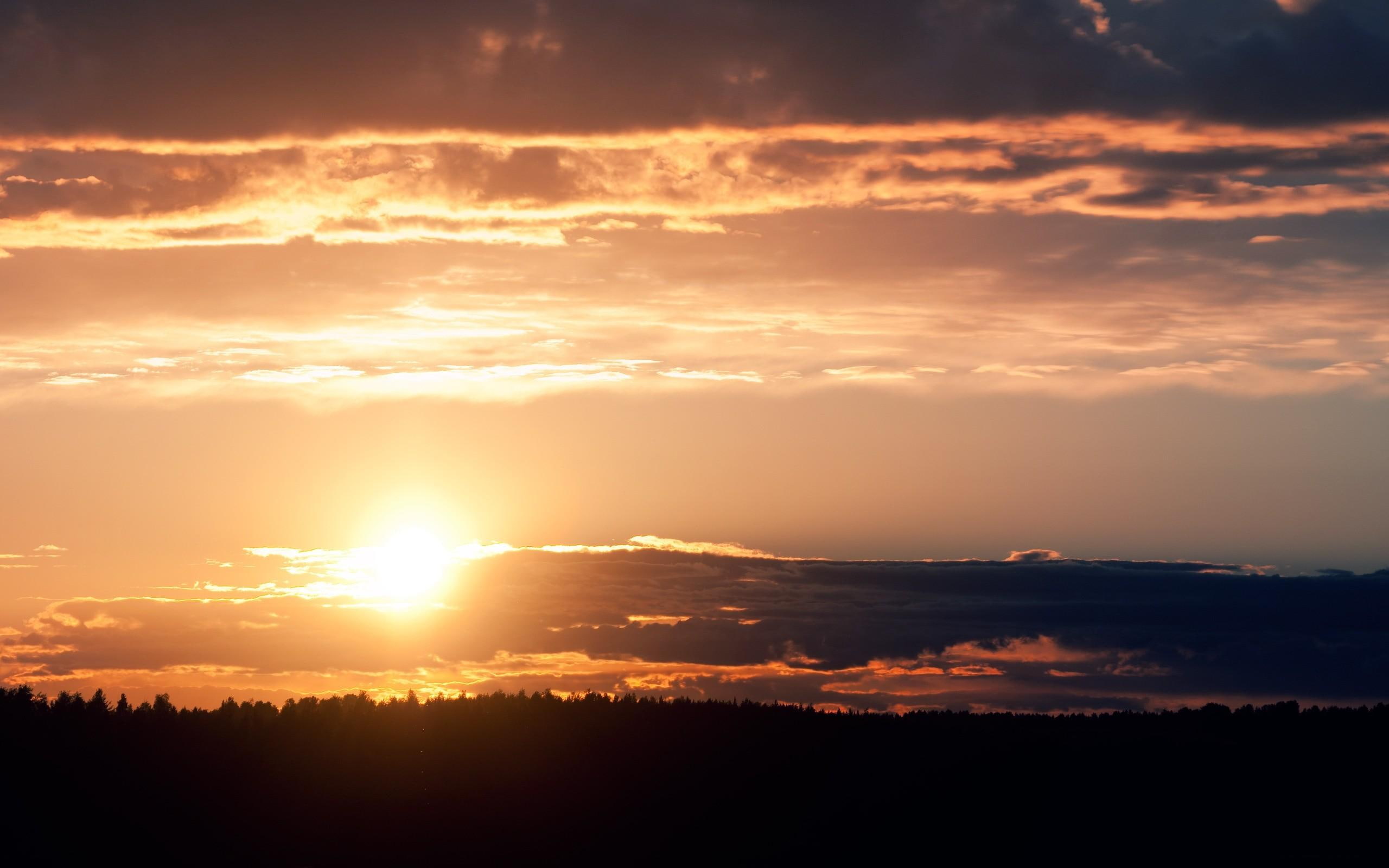 nimbus, clouds, nature, cloud, 3d and abstract, awe, 2K, sunset, beauty, HD Wallpaper
