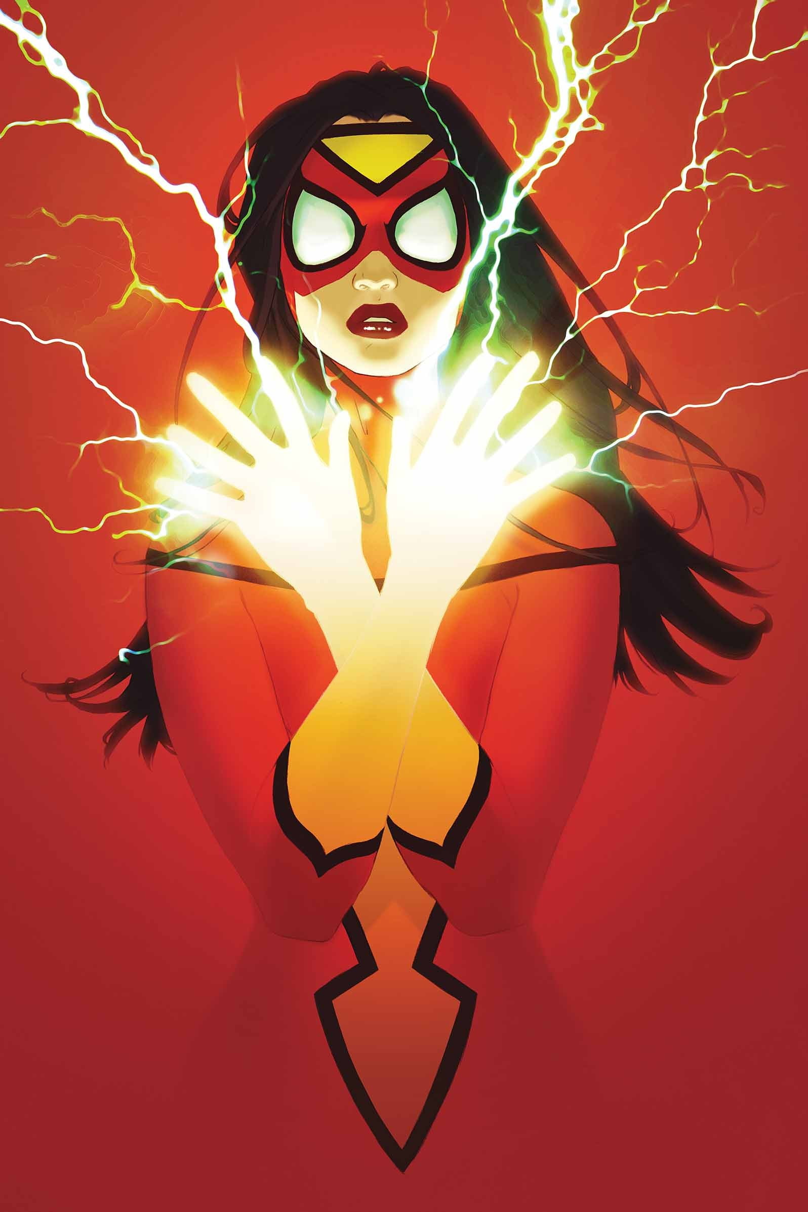 red, 1080P, fashion, positive emotion, women, emotion, vitality, happiness, glasses, technology, Marvel Comics, young adult, hand, futuristic, mystery, Phone HD Wallpaper