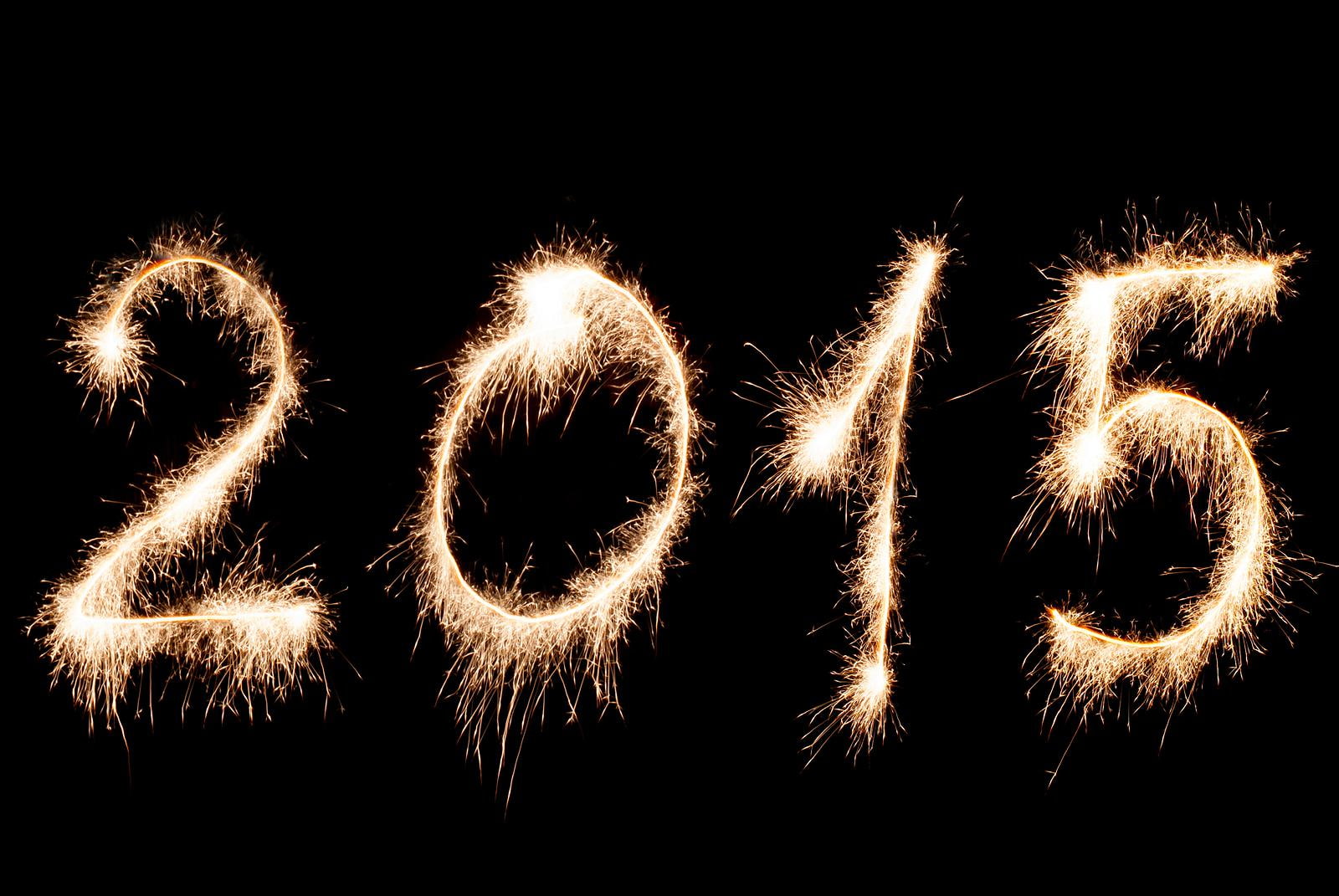 year, 2015, new year 2015, 720P, new, happy new year, fireworks, HD Wallpaper