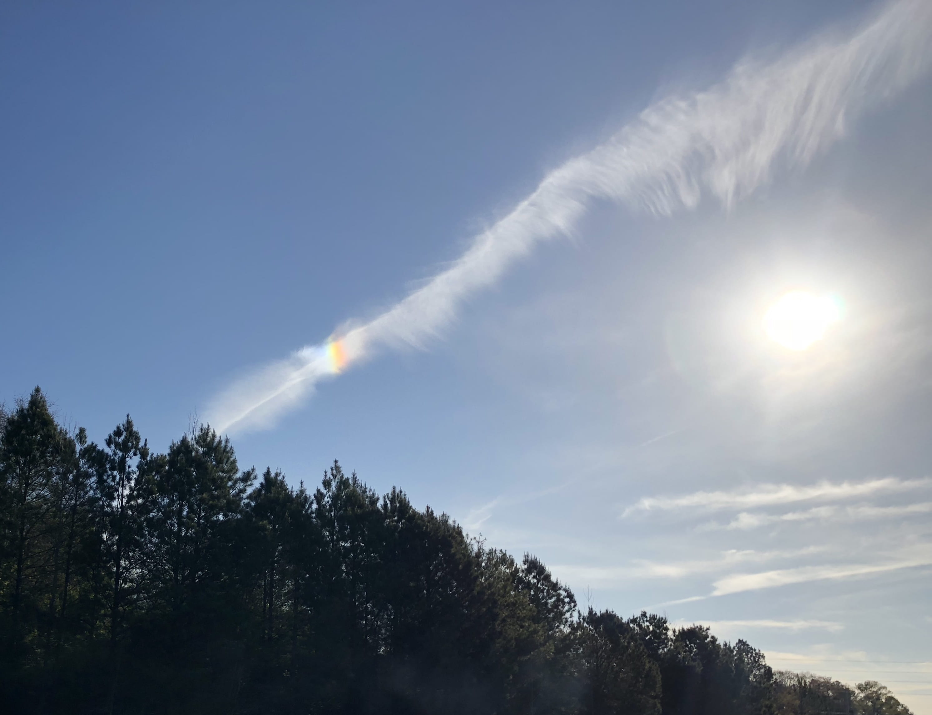 growth, cloud - sky, tranquility, idyllic, scenics - nature, sunbeam, sunlight, 2K, no people, non-urban scene, flare, sundog rainbow, beauty in nature, HD Wallpaper