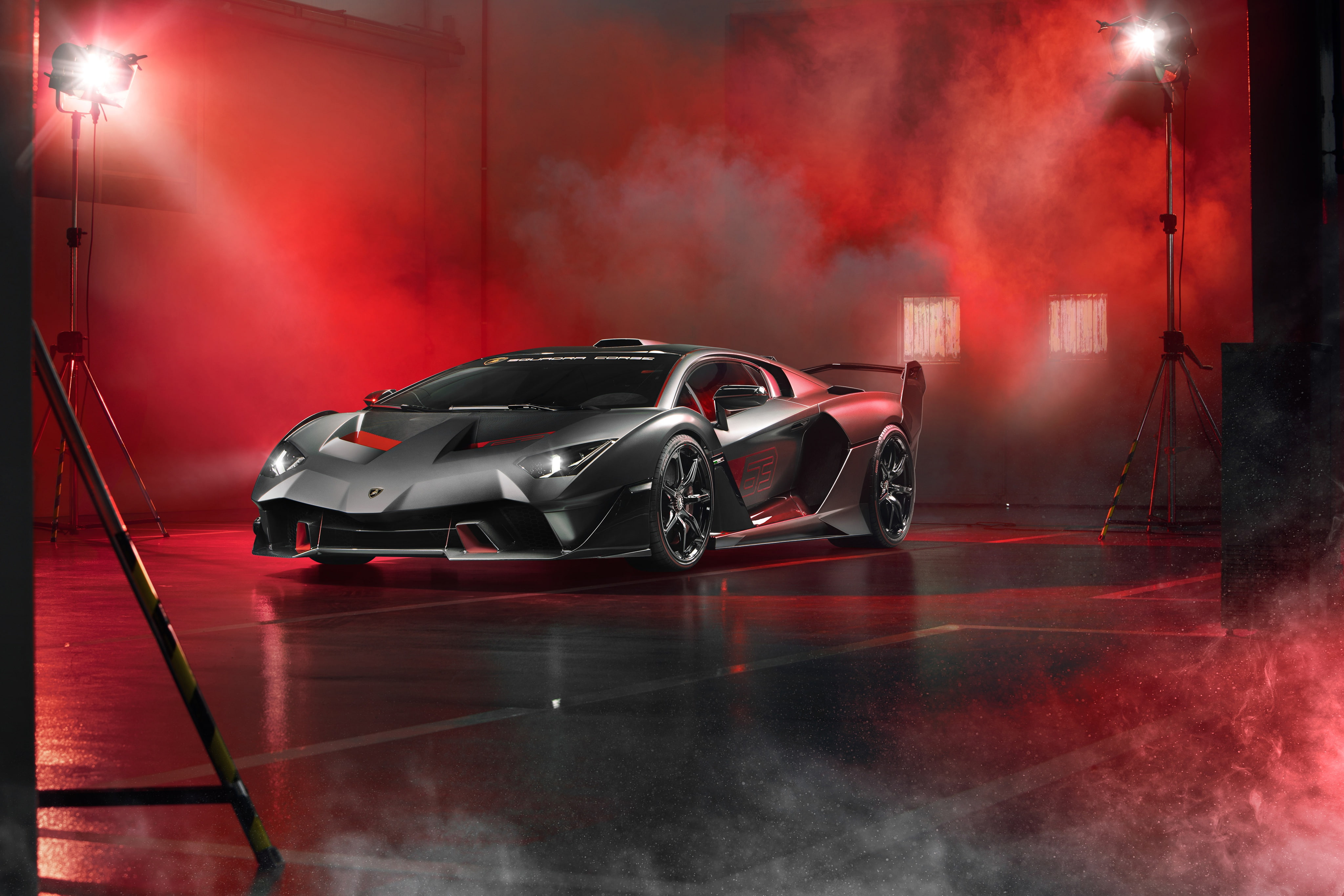 2018, Lamborghini, SC18, 4K, supercar, HD Wallpaper