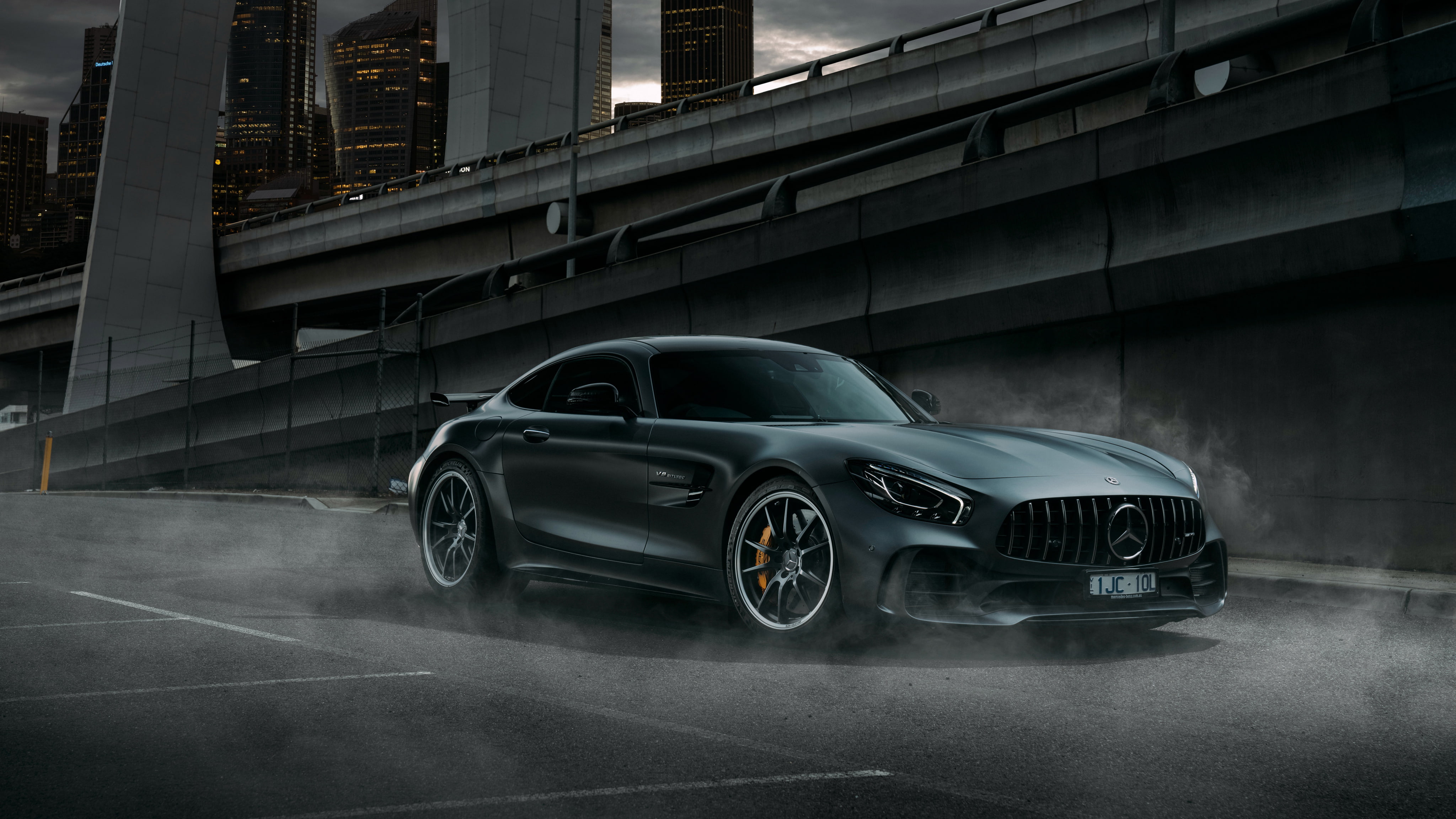 4K, 2018, 4K, Mercedes-AMG GT R, HD Wallpaper