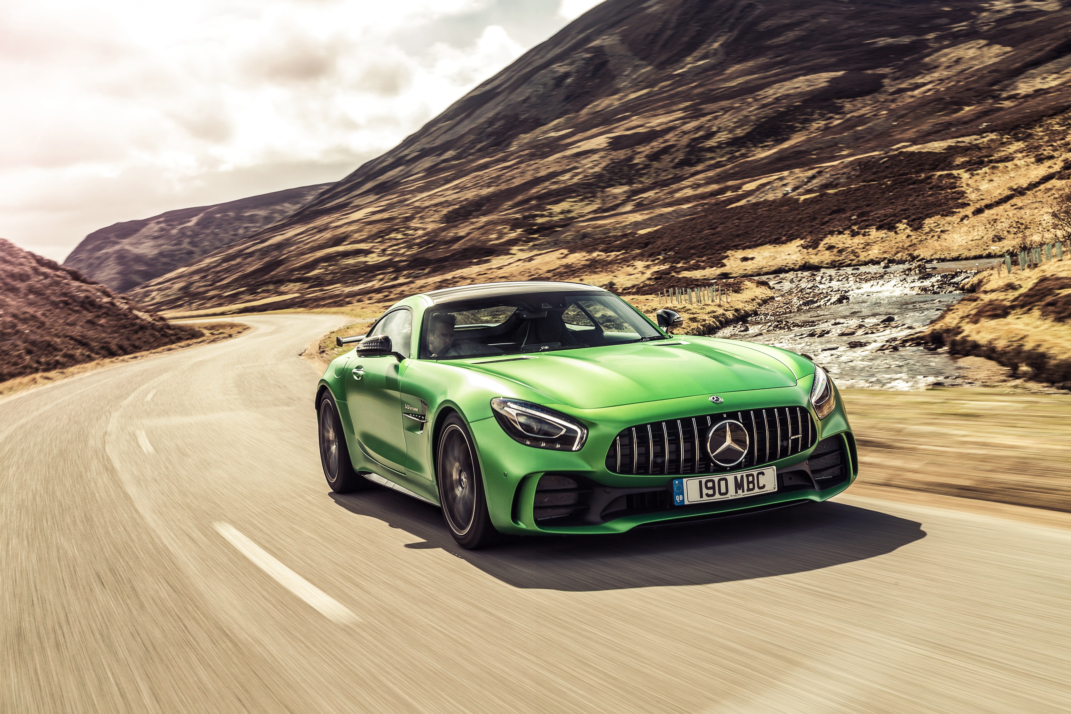 4K, Mercedes-AMG GT R, 2018, 4K, HD Wallpaper