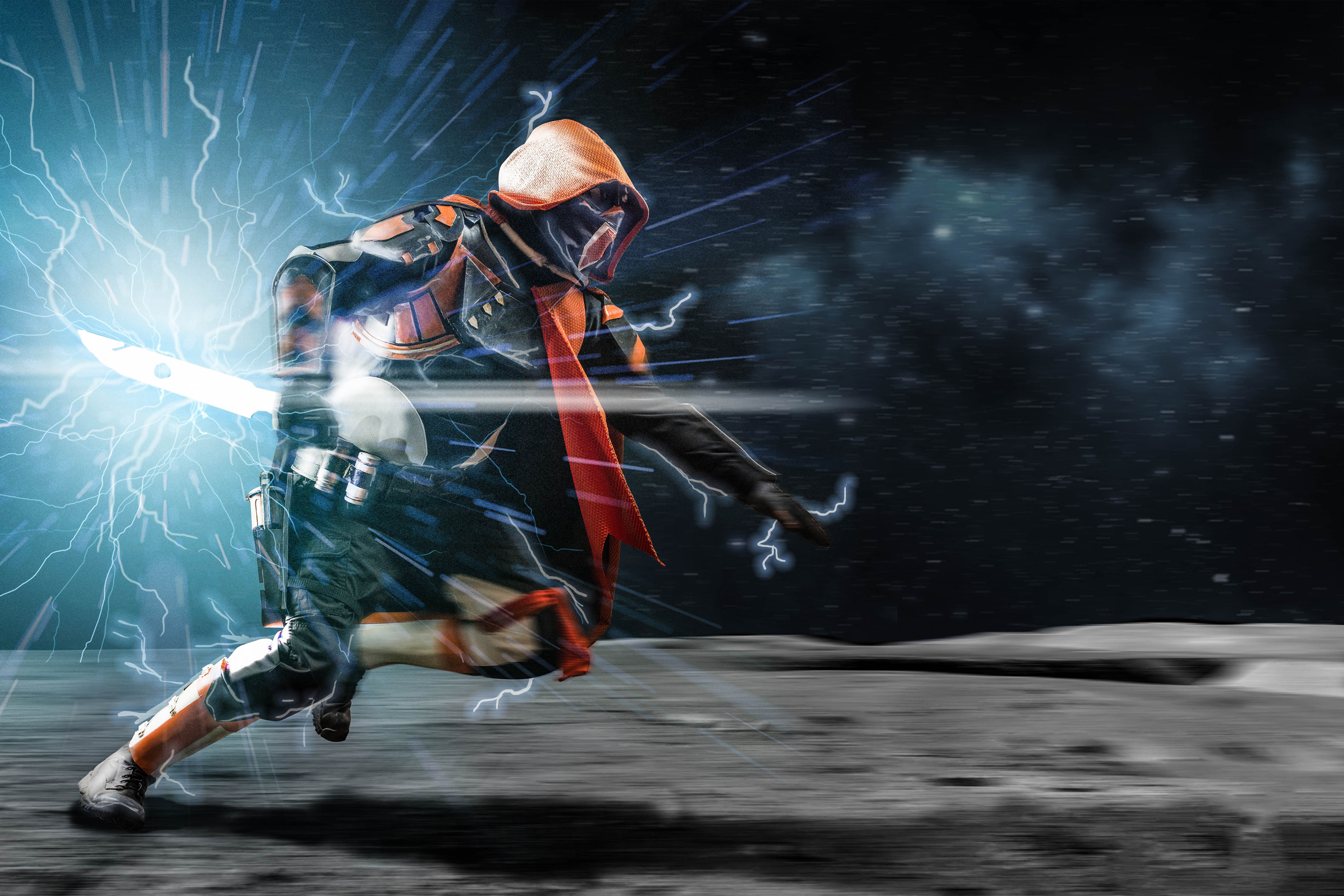 destiny, games, 4K, destiny 2, cosplay, hunter, hd, 5k, 4k, HD Wallpaper