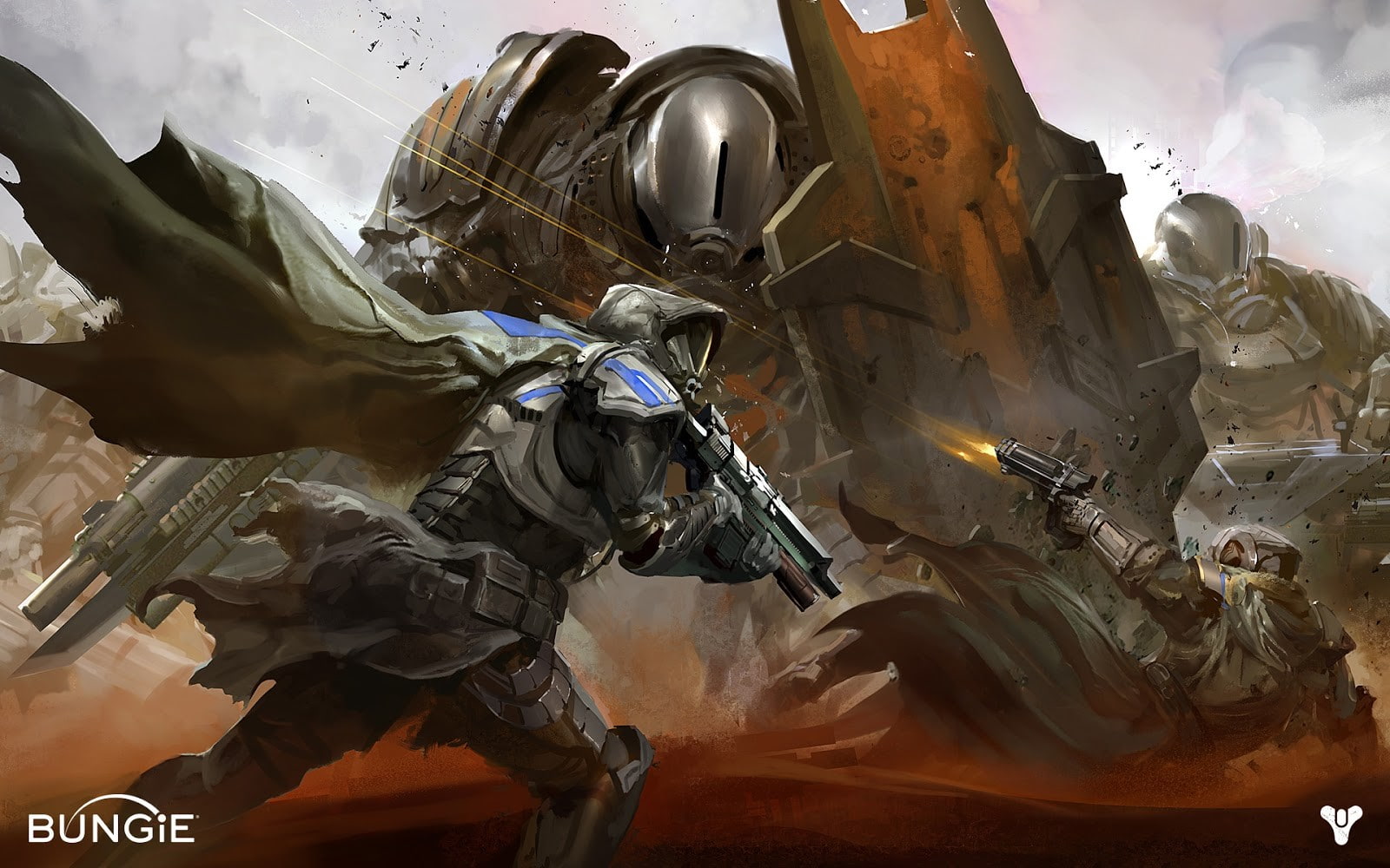 hunter, Mars, 720P, Destiny (video game), video games, HD Wallpaper