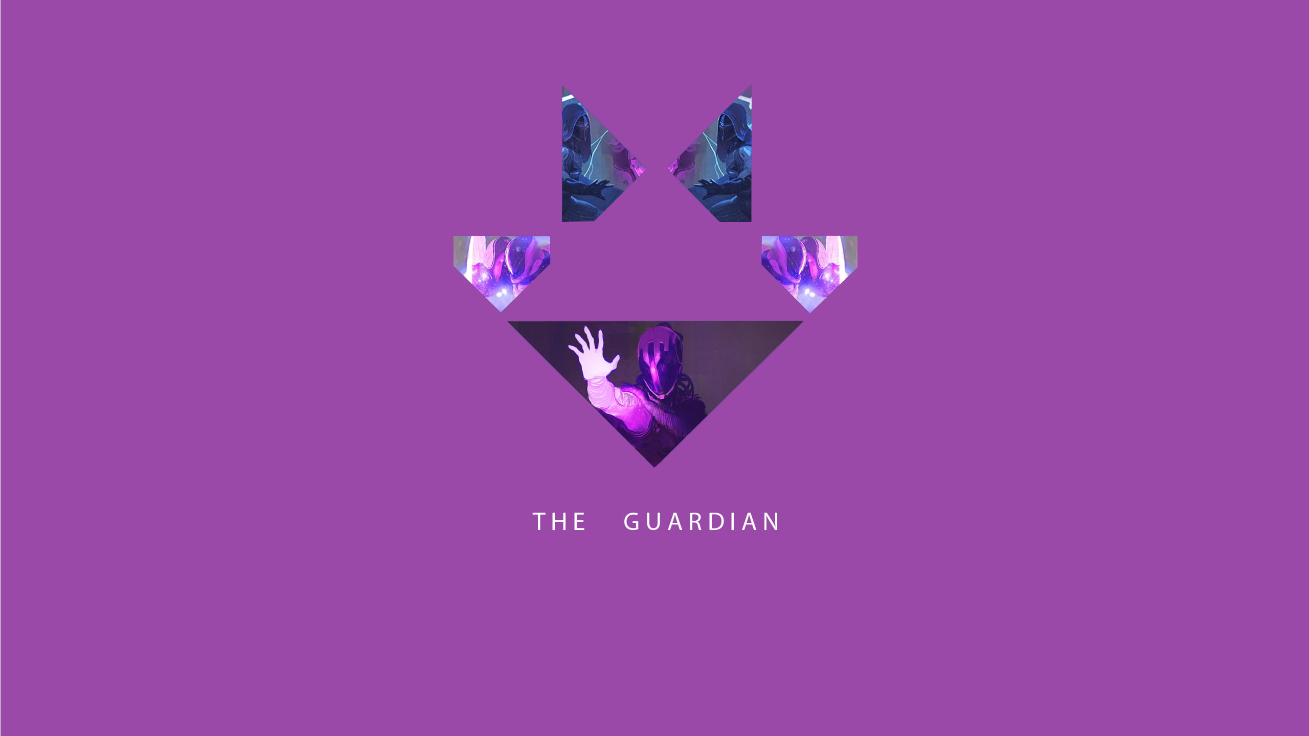 Titan, no people, Warlock, blue, colored background, 2K, indoors, copy space, wealth, purple, studio shot, single object, paper, art and craft, text, Hunter, HD Wallpaper