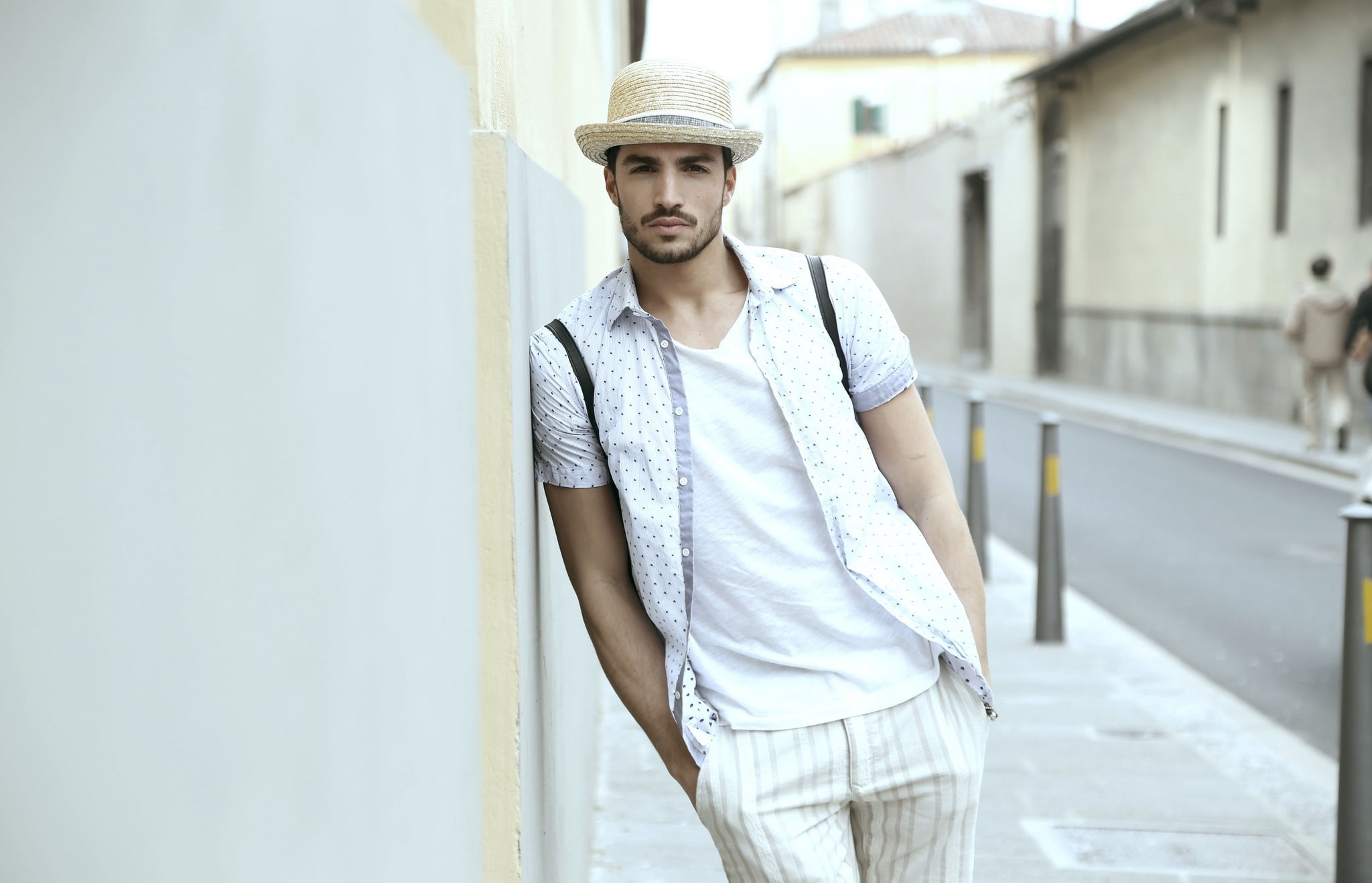 people, looking At Camera, mariano di vaio, portrait, leisure activity, lifestyles, style, copy Space, males, urban Scene, fashion Model, cheerful, only Men, HD Wallpaper