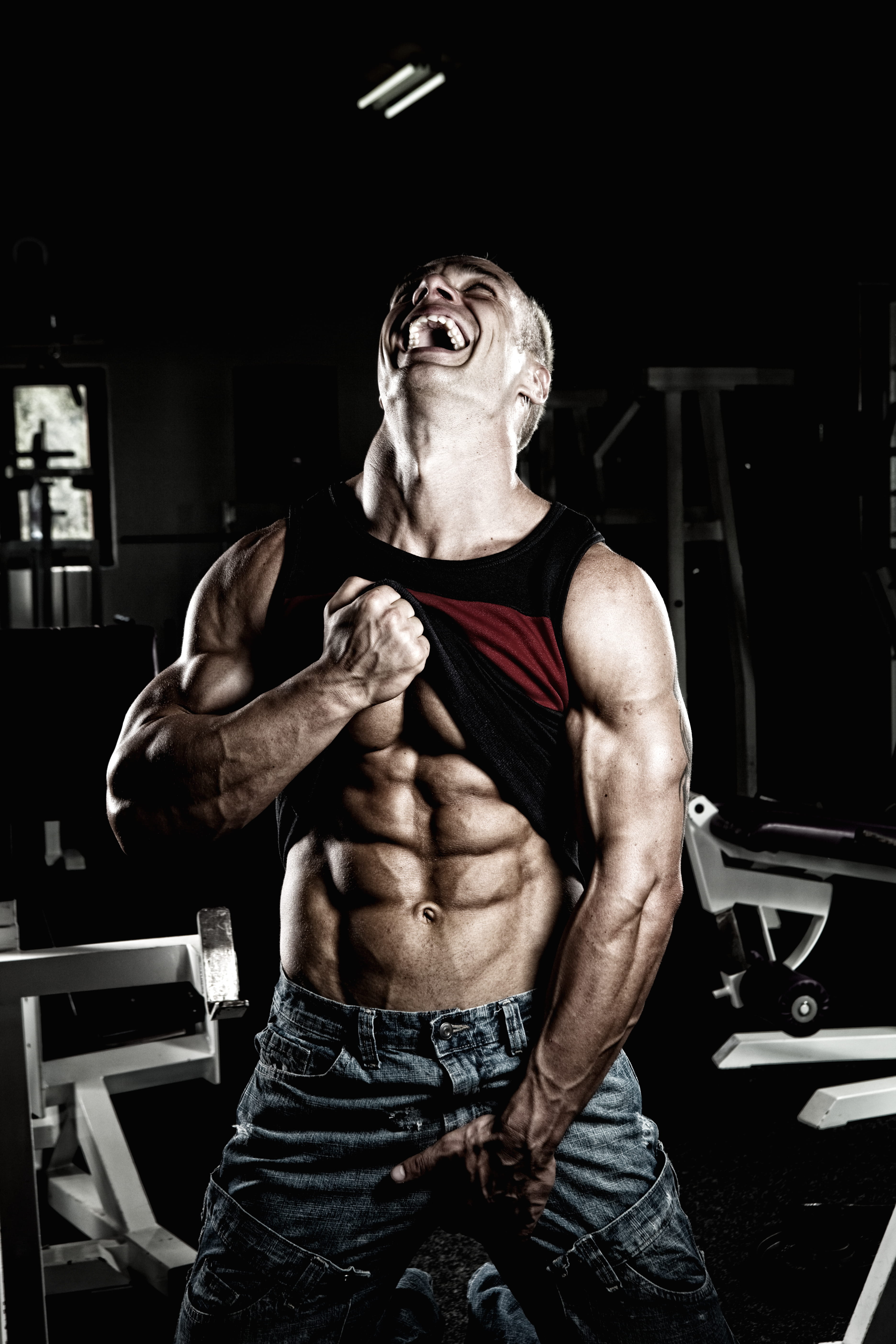 muscular build, human body part, athlete, human muscle, bottoms, body building, weight, 5K, abdominal muscle, adult, wellbeing, gym, sports training, top, Phone HD Wallpaper