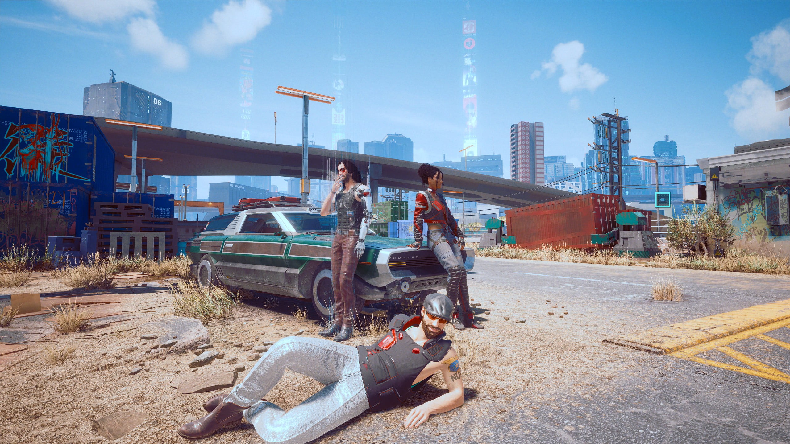 Johnny Silverhand, 2K, Cyberpunk 2077, Panam Palmer, HD Wallpaper