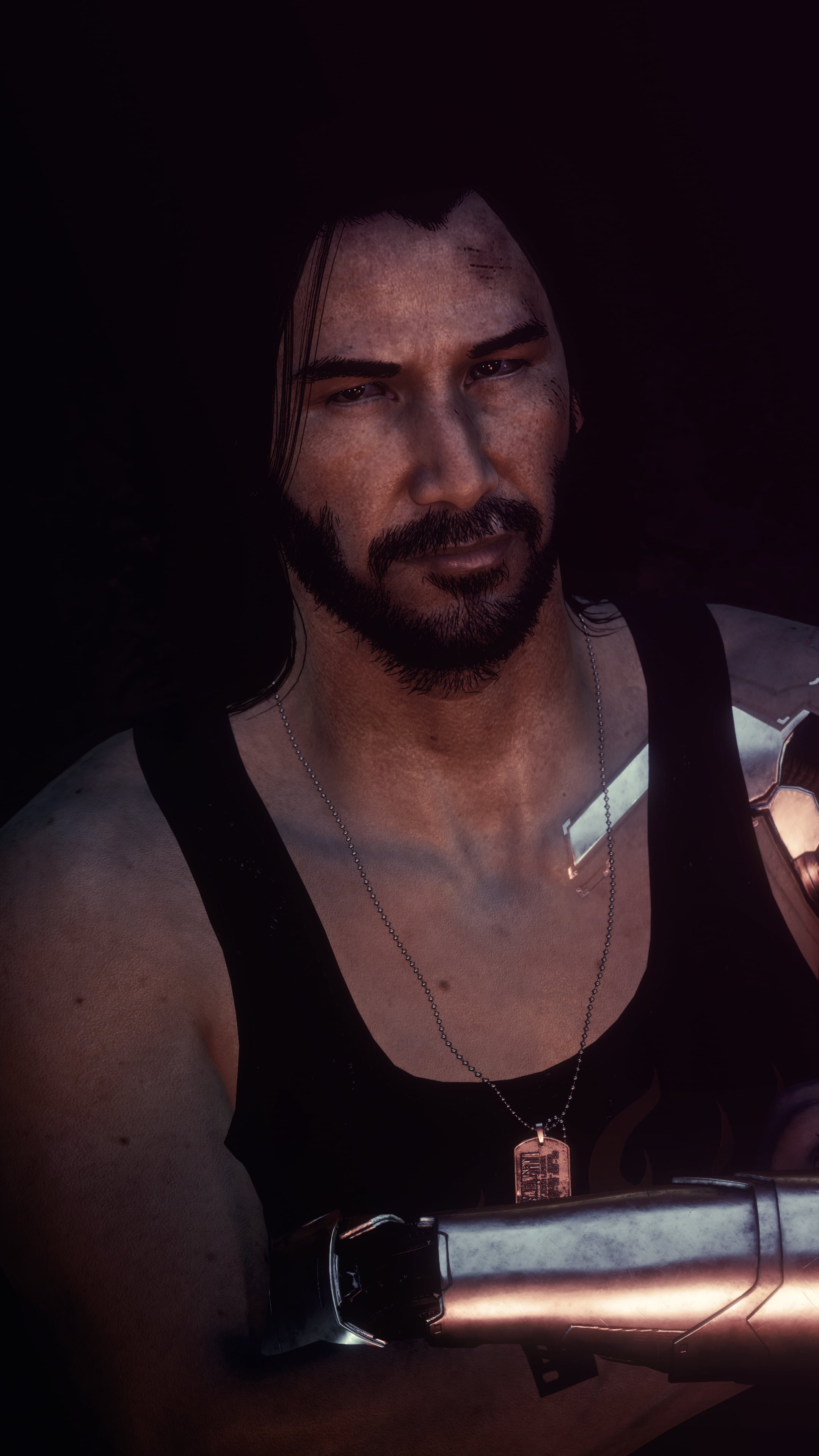 Cyberpunk 2077, 4K, Johnny Silverhand, PC gaming, Phone HD Wallpaper
