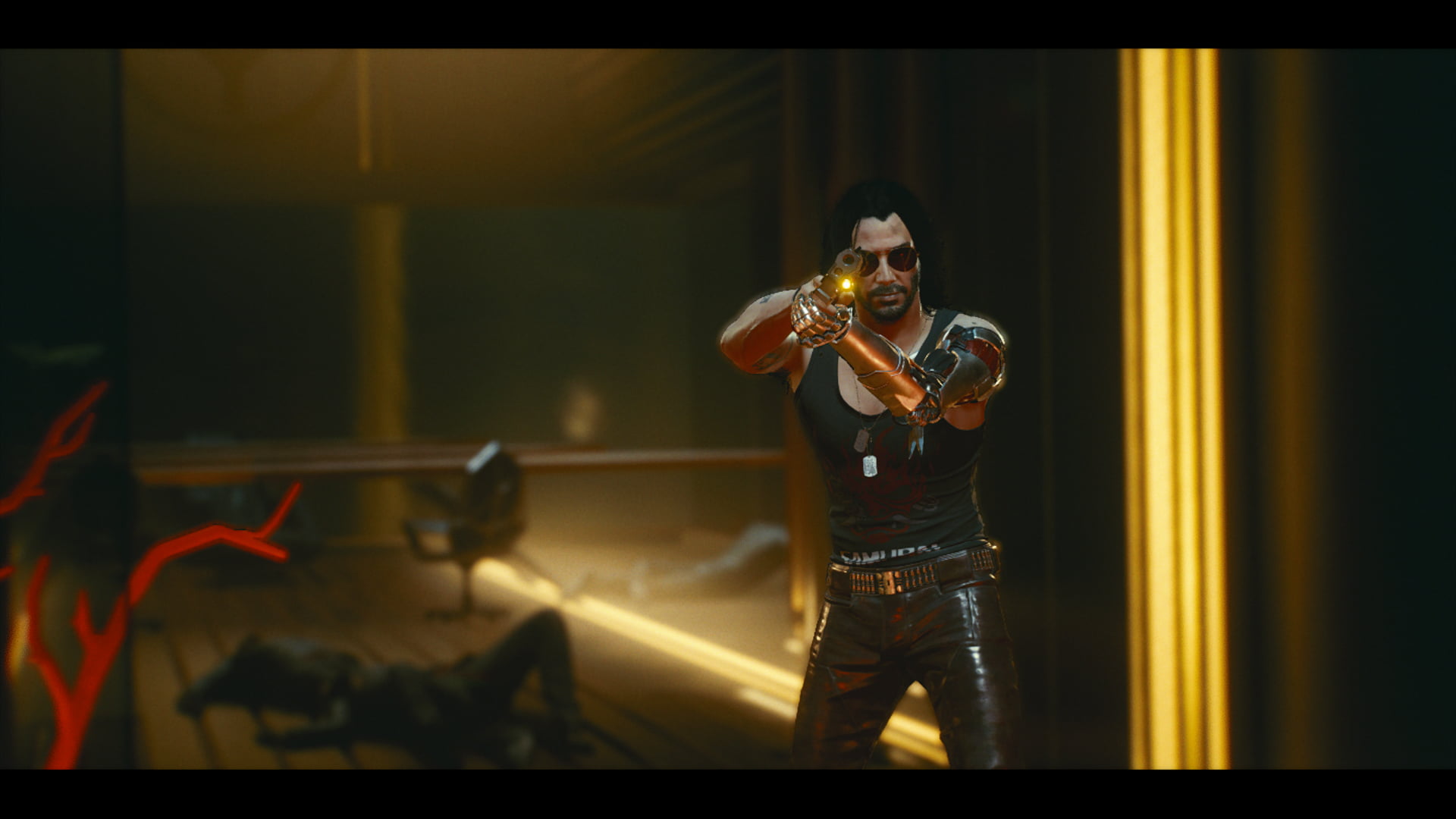 1080P, Johnny Silverhand, cyberpunk, Cyberpunk 2077, HD Wallpaper