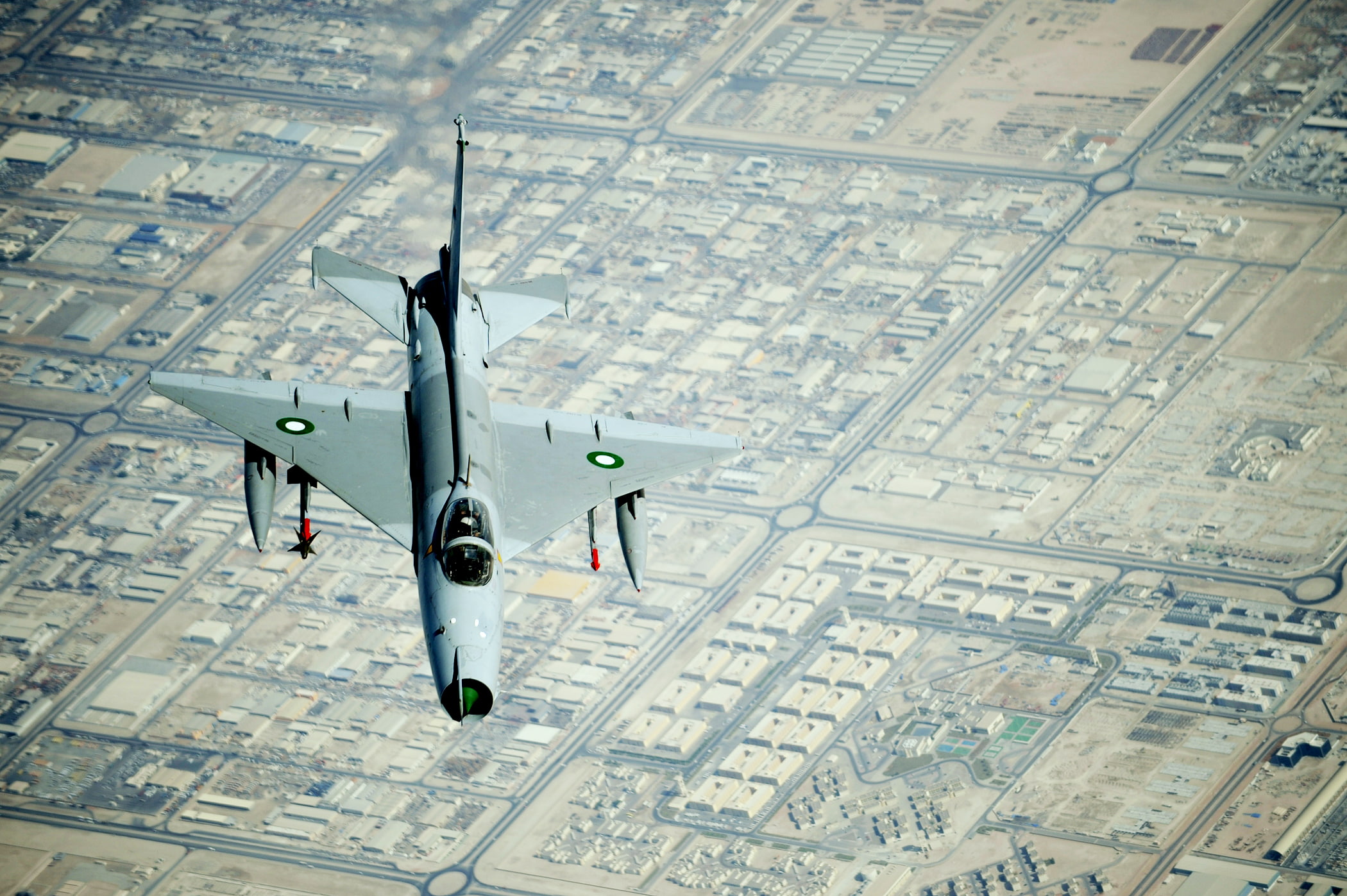 Pakistan, the view from the top, training, 1080P, Chengdu, flight, the city, jet, Chinese, F-7, (J-7), HD Wallpaper