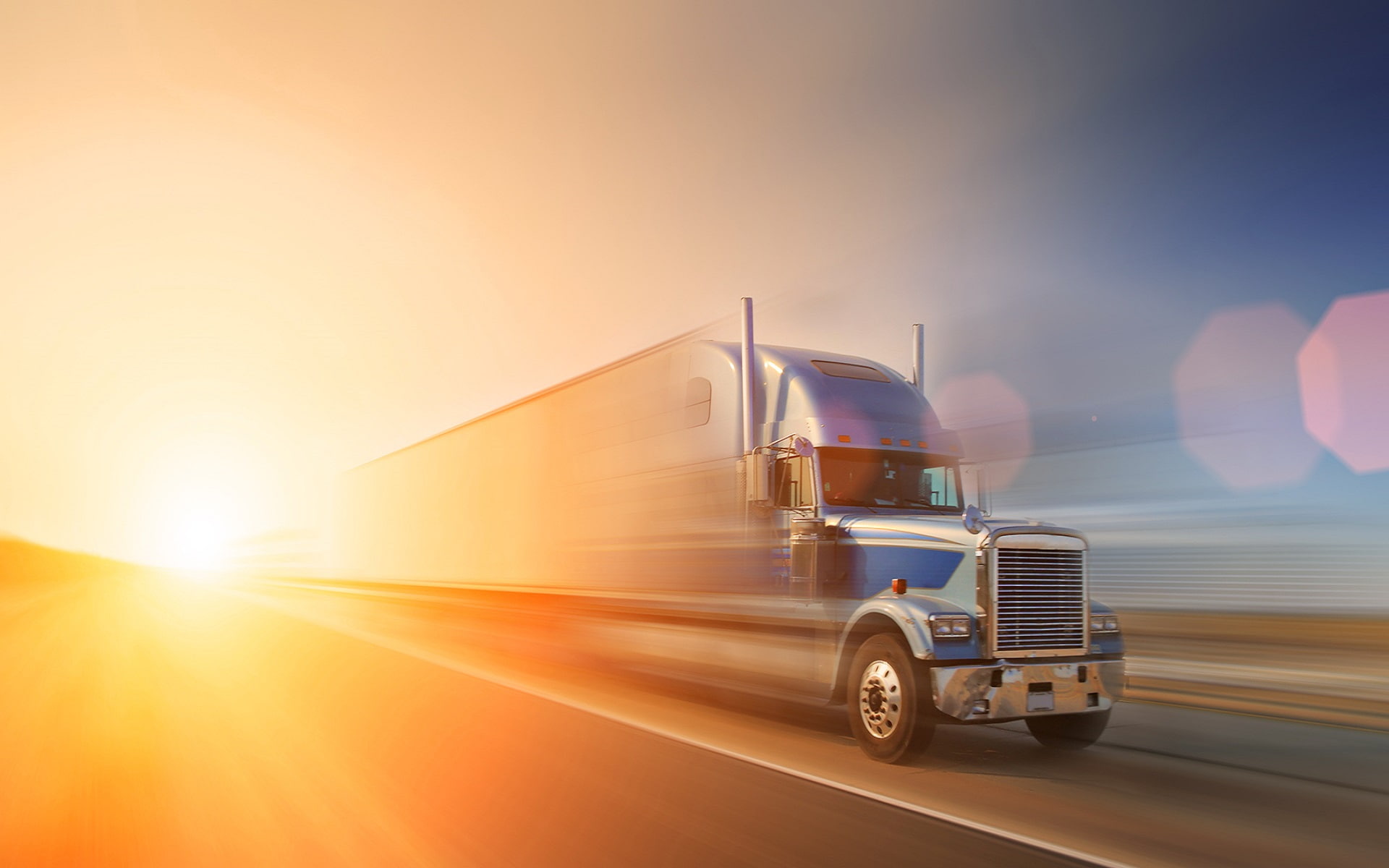 big, transportation, transport, truck, vehicle, rig, semi, tractor, trailer, 1080P, HD Wallpaper