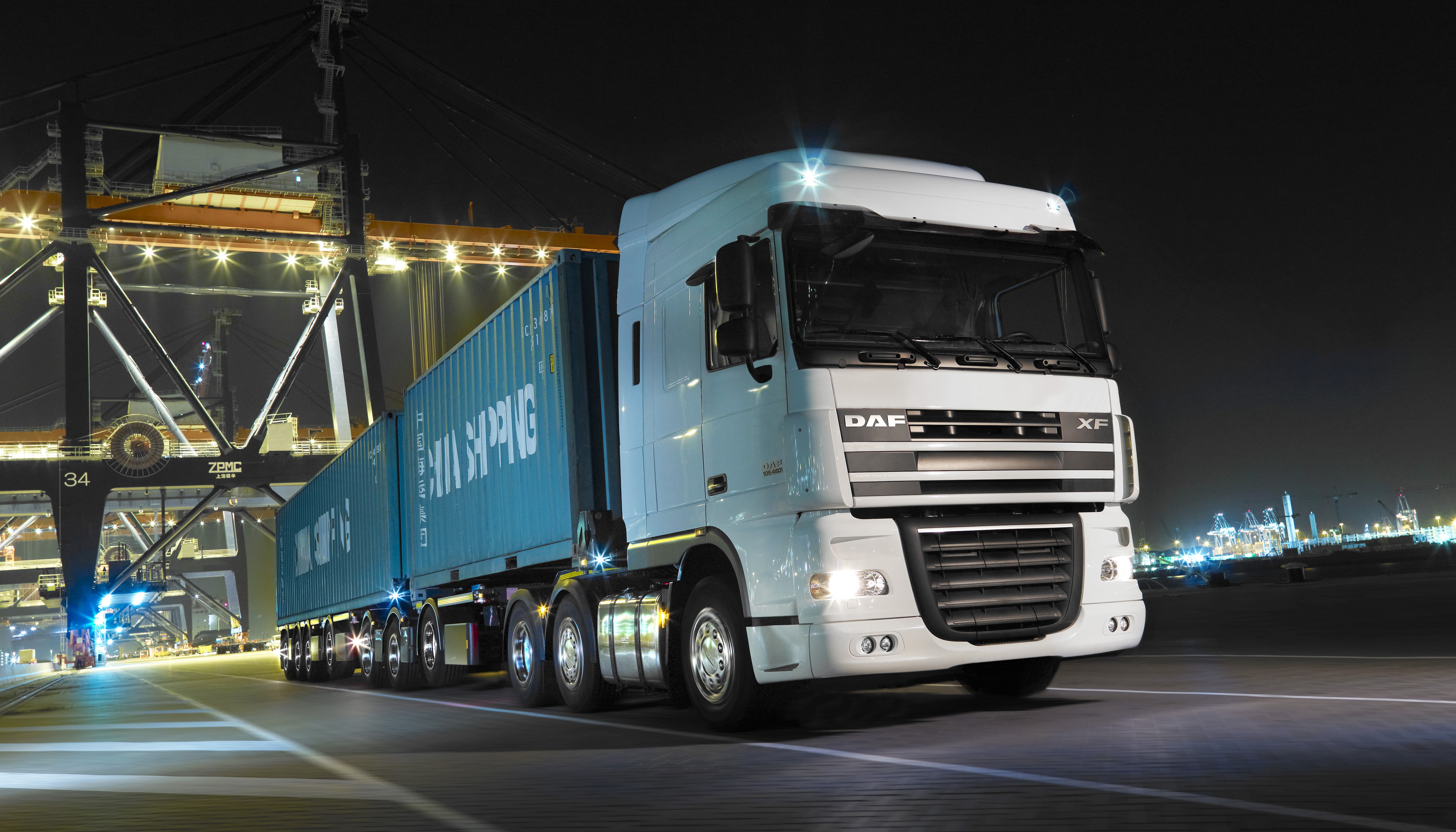 truck, tractor, rig, big, transport, vehicle, trailer, 4K, transportation, semi, HD Wallpaper